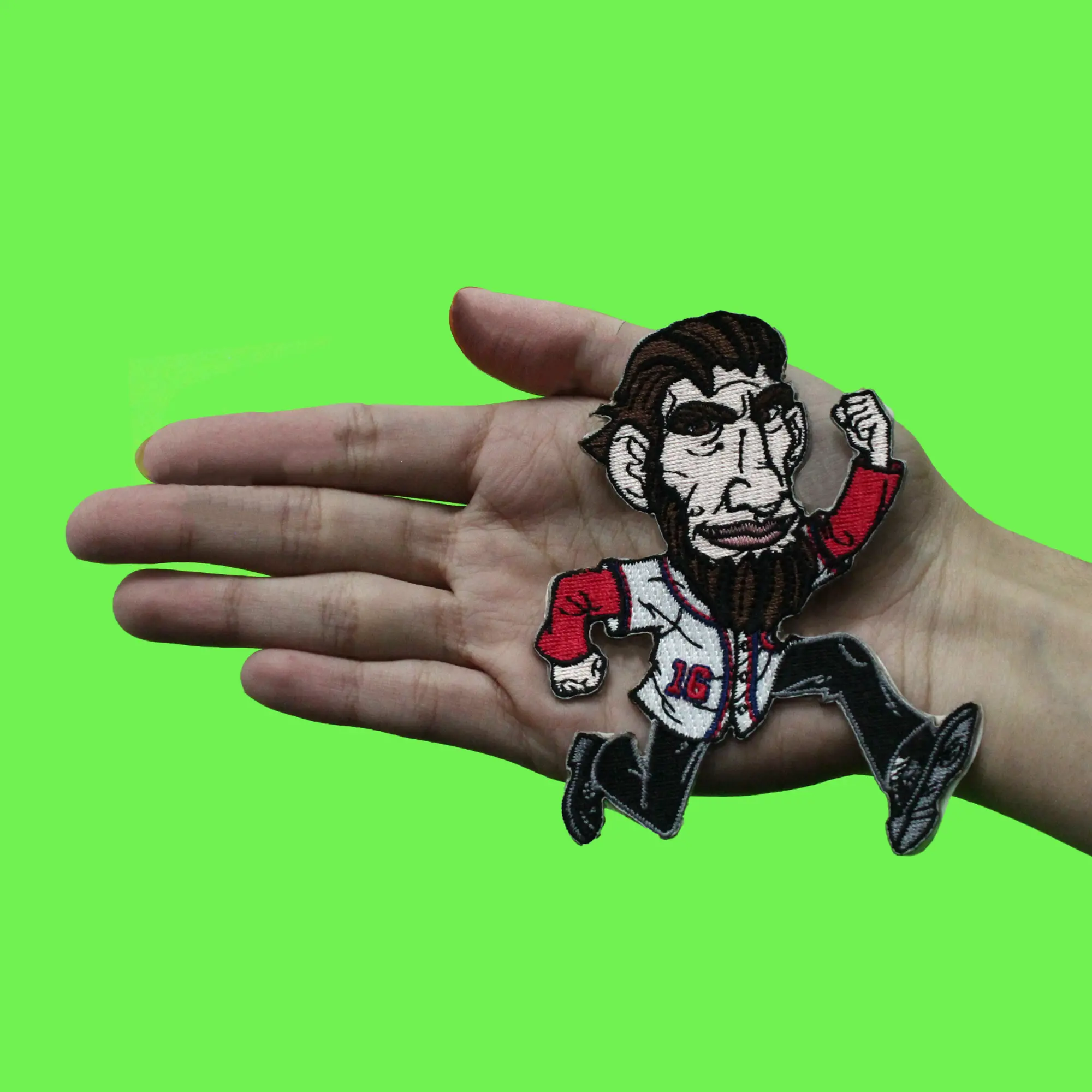 Abraham Lincoln Sixteen President Washington Nationals Team Mascot Self Adessive Patch - Image 2