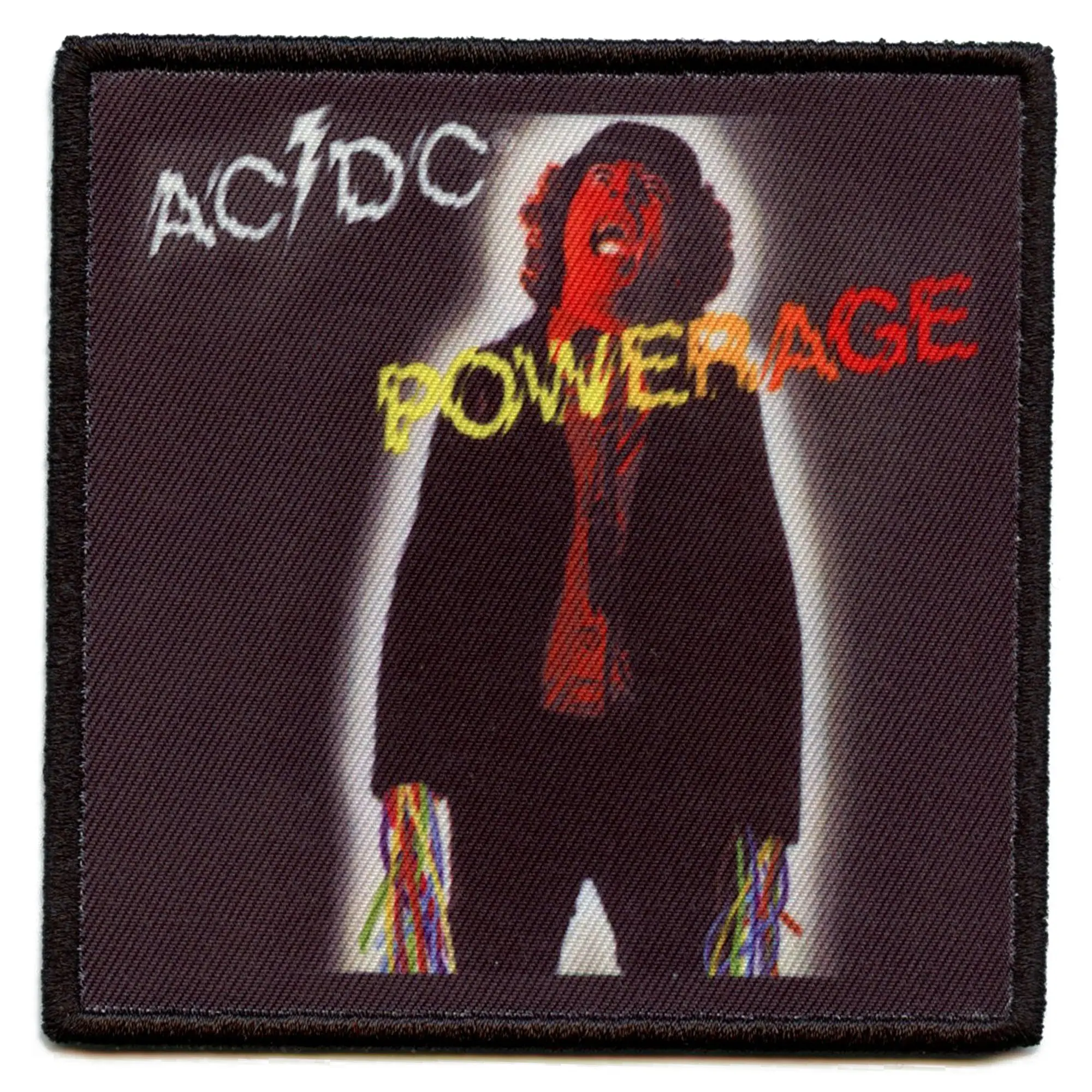 ACDC Powerage Album Patch Rock Band Music Sublimated Iron On