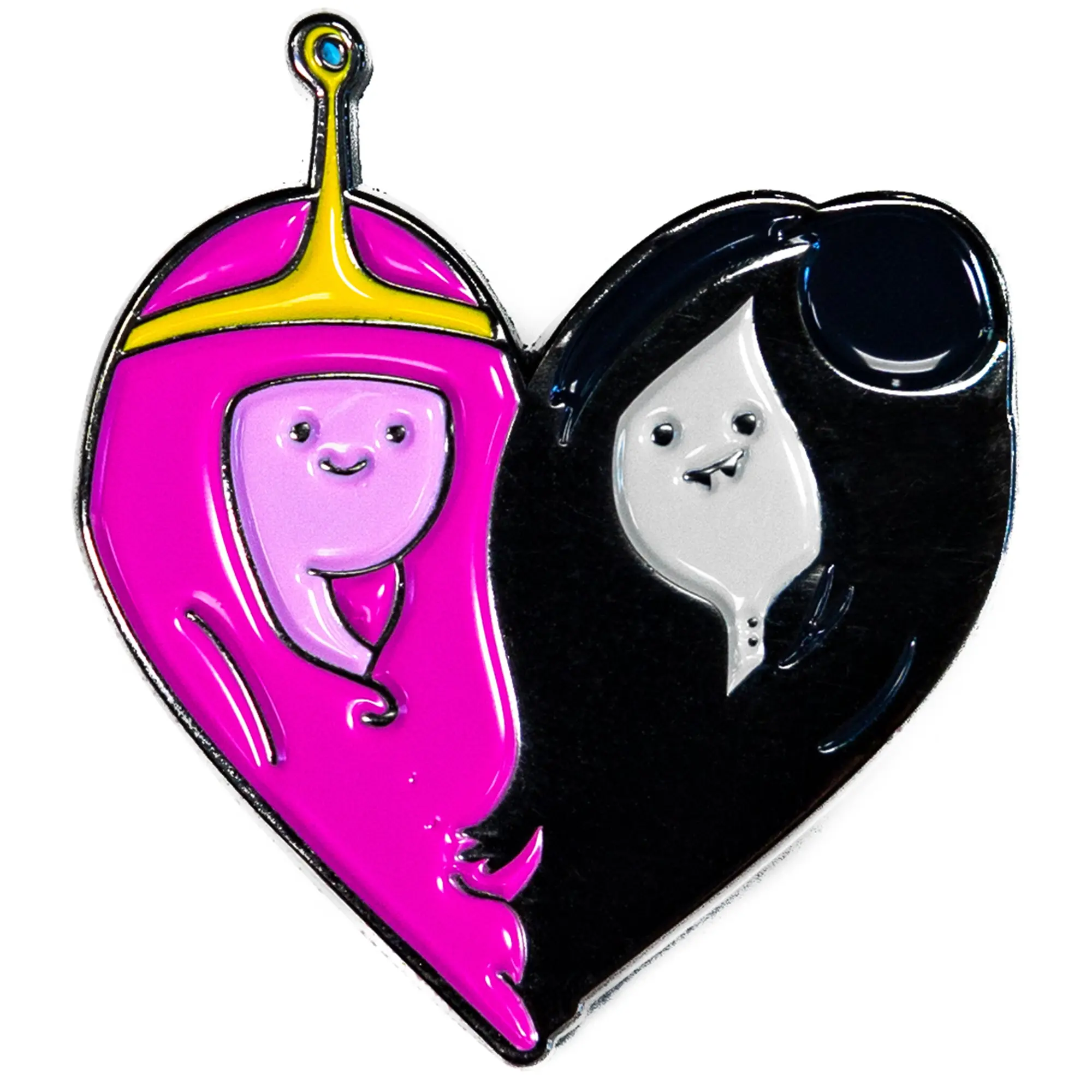 Adventure Time PB And Marcy Heart Lapel Pin - Image 2