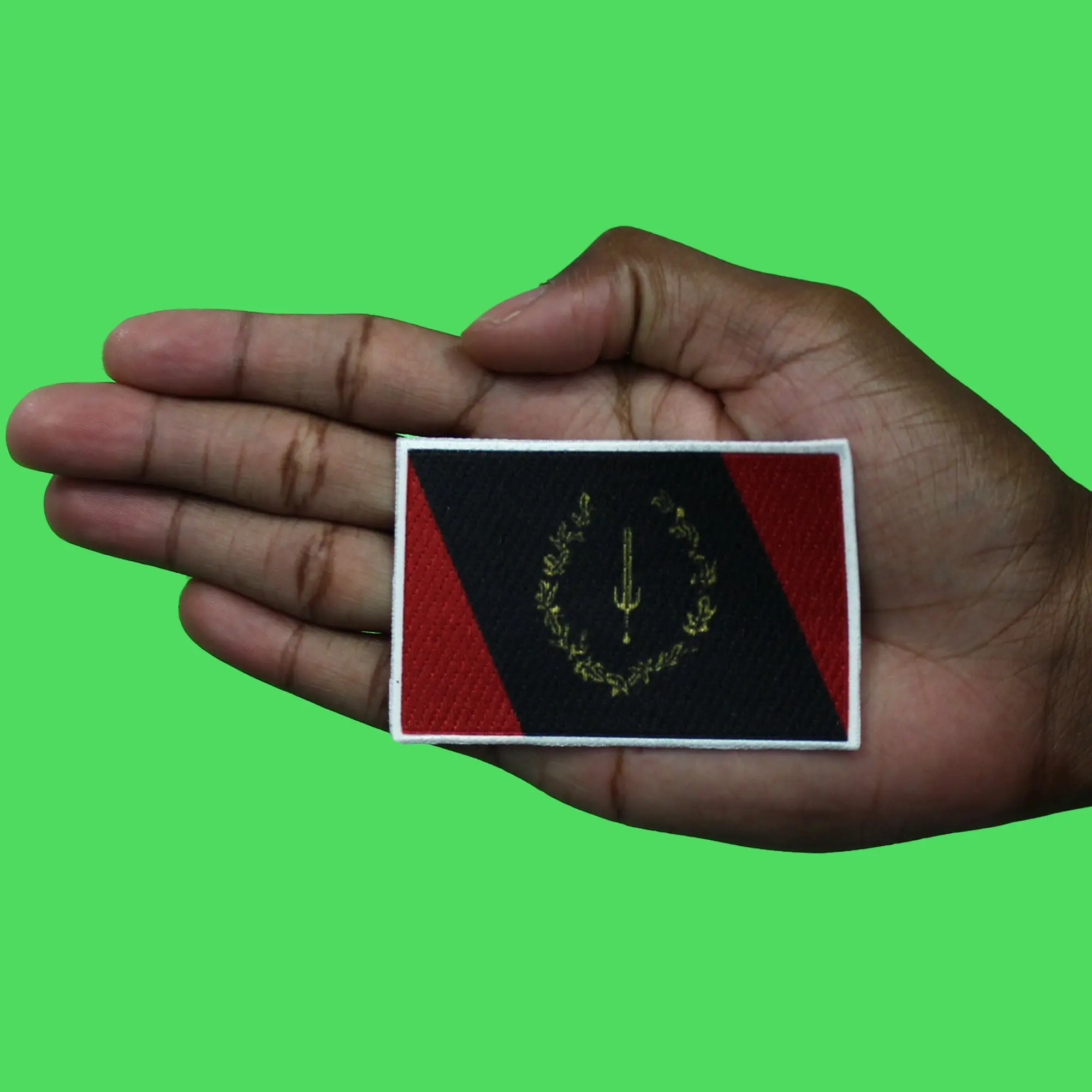 African American History Patch Culture Heritage Flag Sublimation Iron On - Image 2