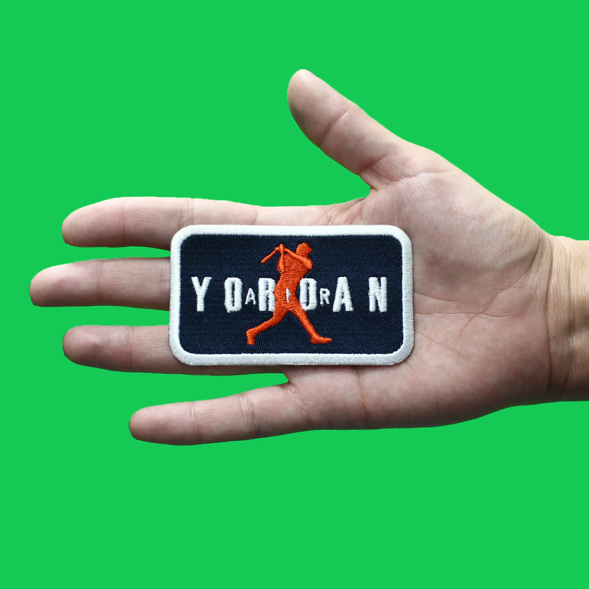 Air Yordan Houston Baseball Patch Space City Texas Embroidered Iron On - Image 2