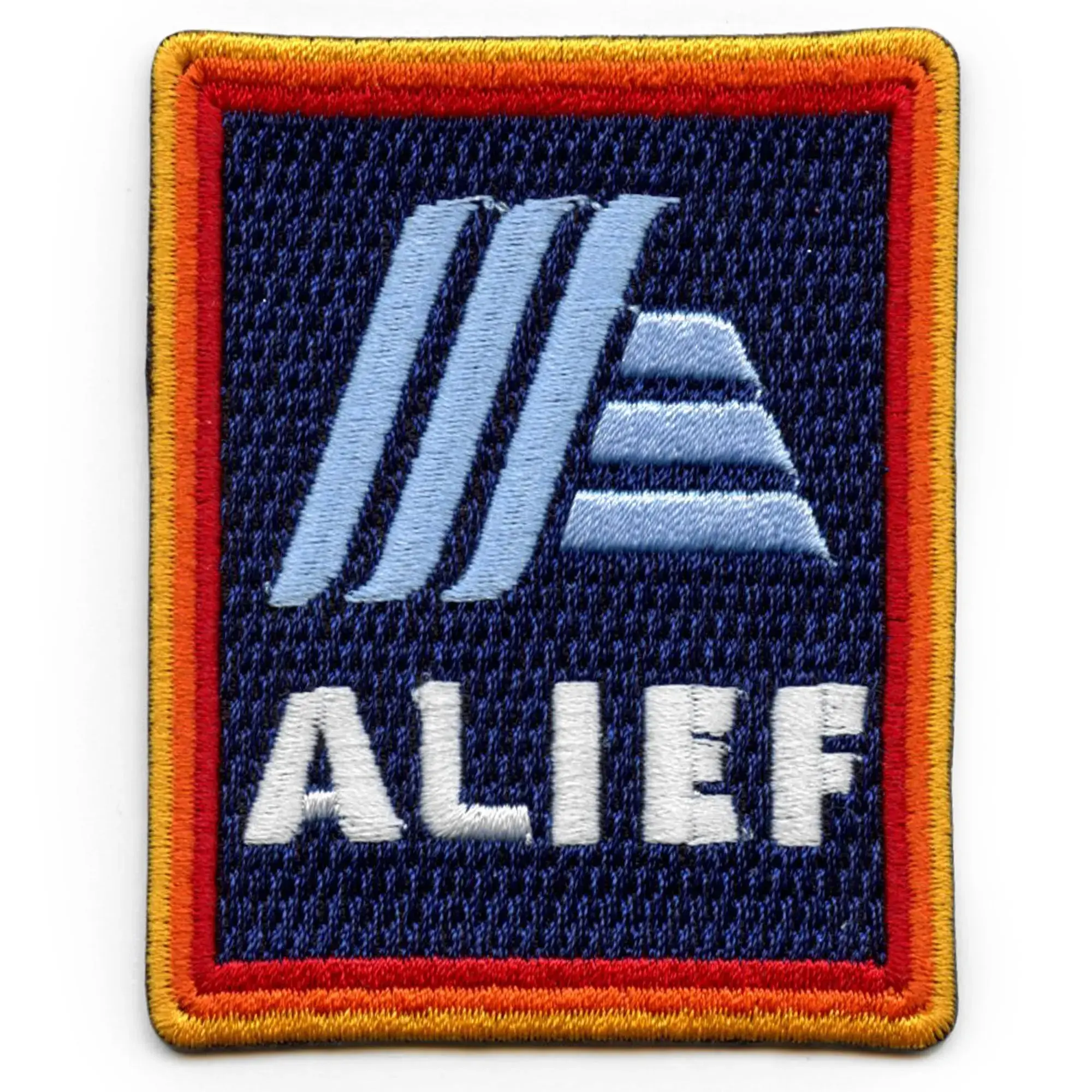 Alief Southwest Houston Neighborhood Patch Supermarket Chain Embroidered Iron On - Image 2