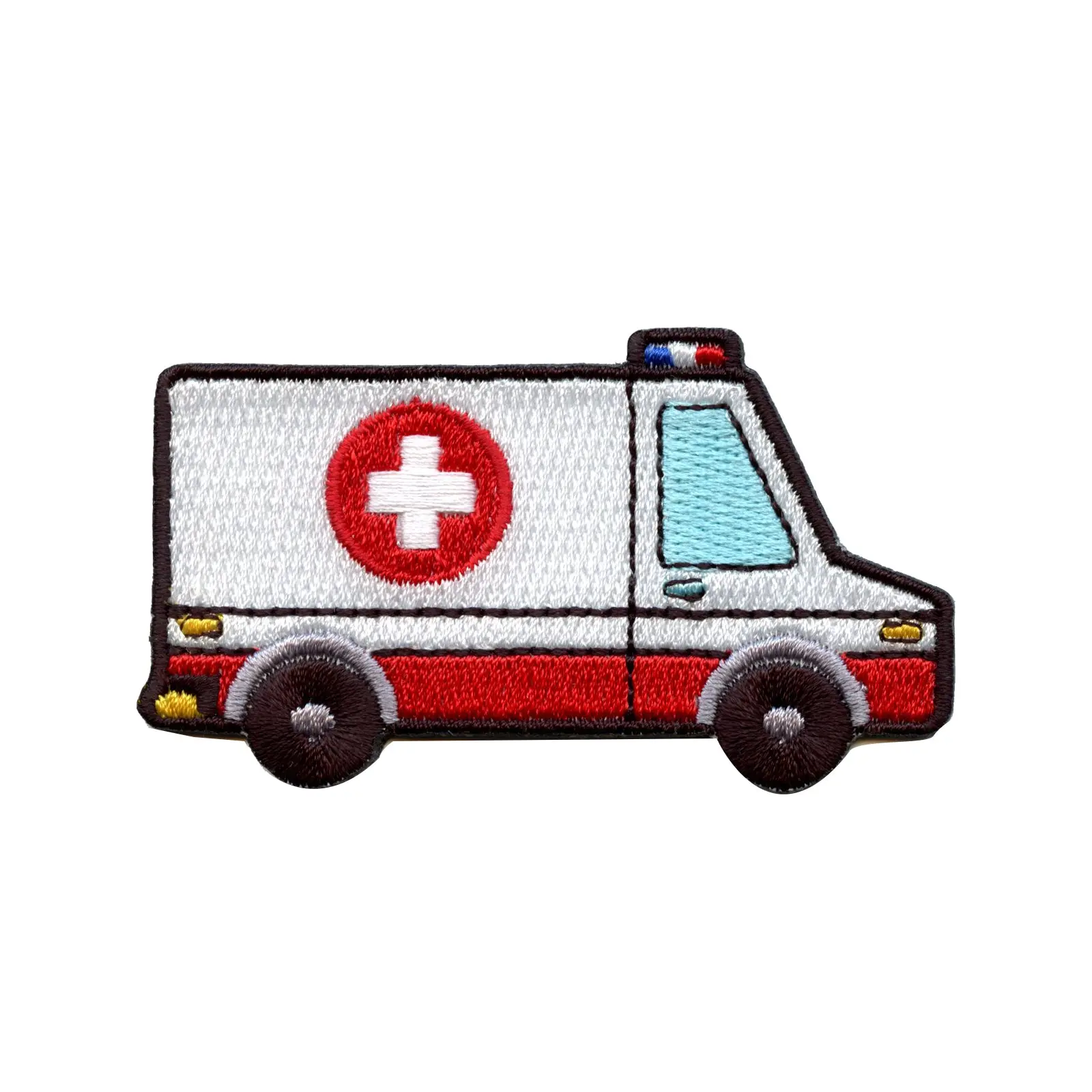 Ambulance Embroidered Iron On Patch