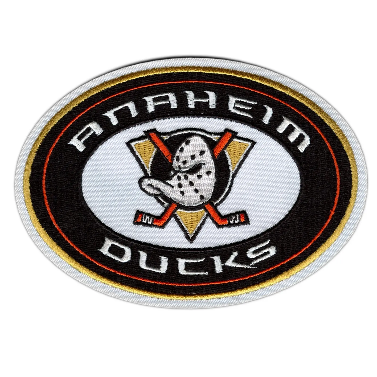 Anaheim Ducks Alternate Oval Patch - Image 3