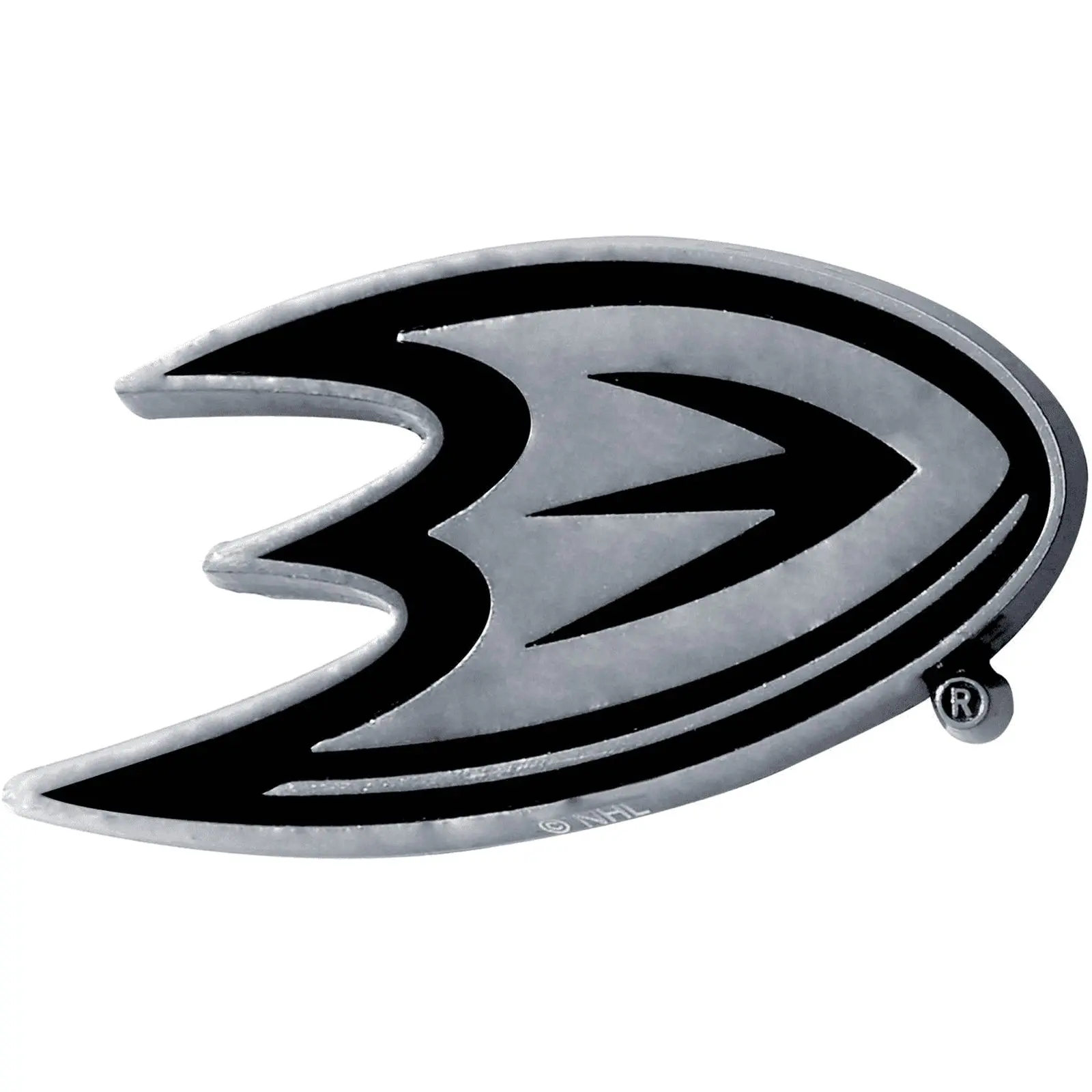 Anaheim Ducks Auto Metal Emblem Chrome