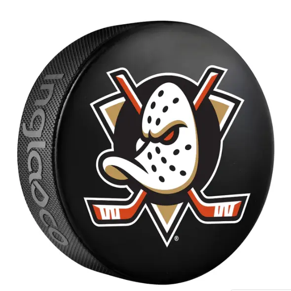 Anaheim Ducks Basic Collectors NHL Hockey Game Souvenir Puck