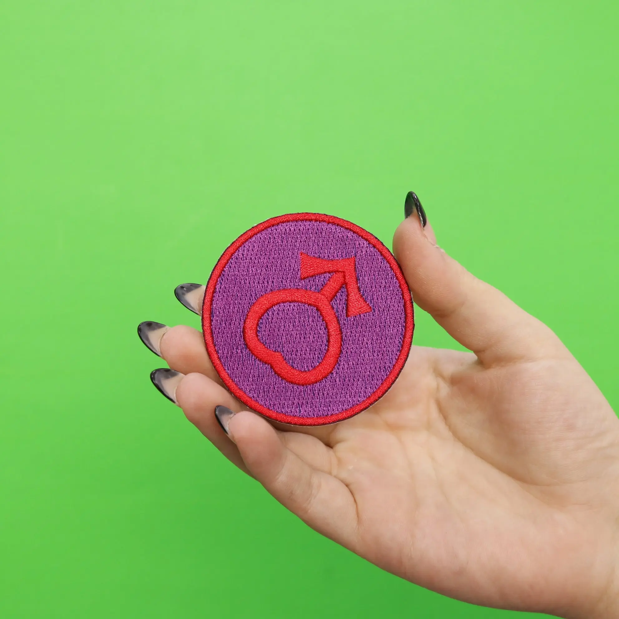Anime Sailor Moon: Sailor Mars Icon Embroidered Iron On Patch - Image 2