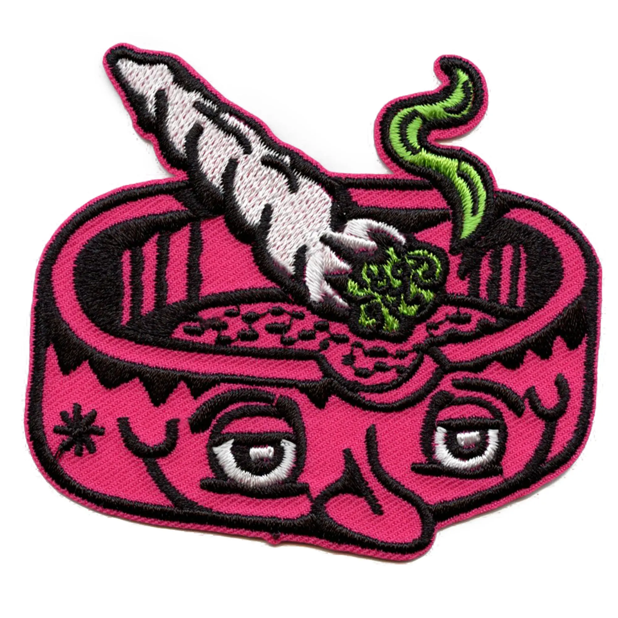 Killer Acid Ashtray Patch Joint Trippy Stoner Embroidered Iron On
