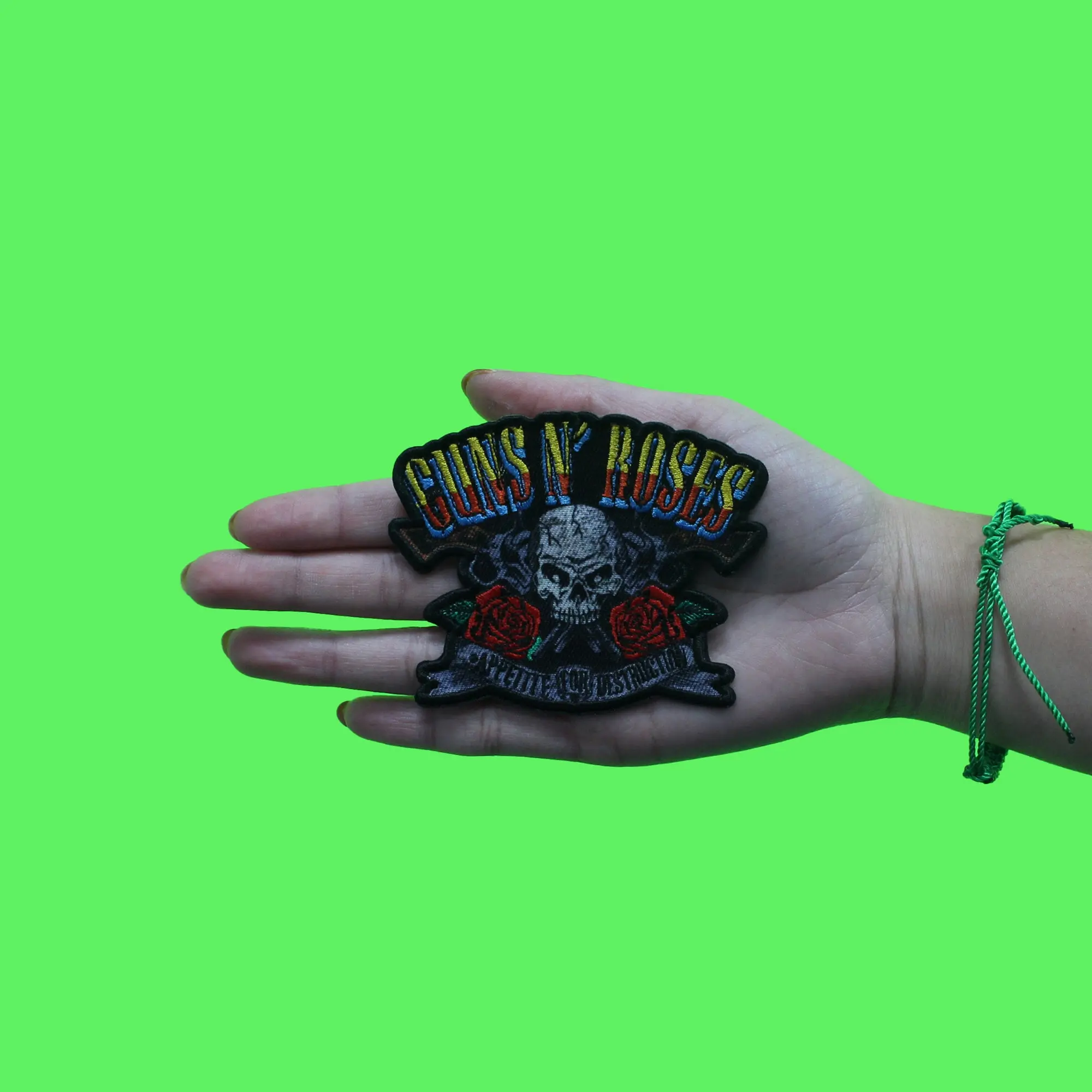 Appetite For Destruction Patch Guns N' Roses Rock Band Sublimated Embroidery Iron On - Image 2