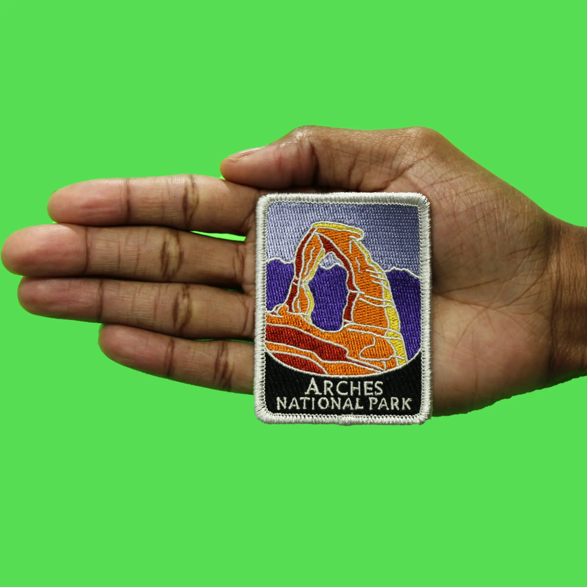 Arches National Park Patch Historical Site Embroidered Iron On - Image 3