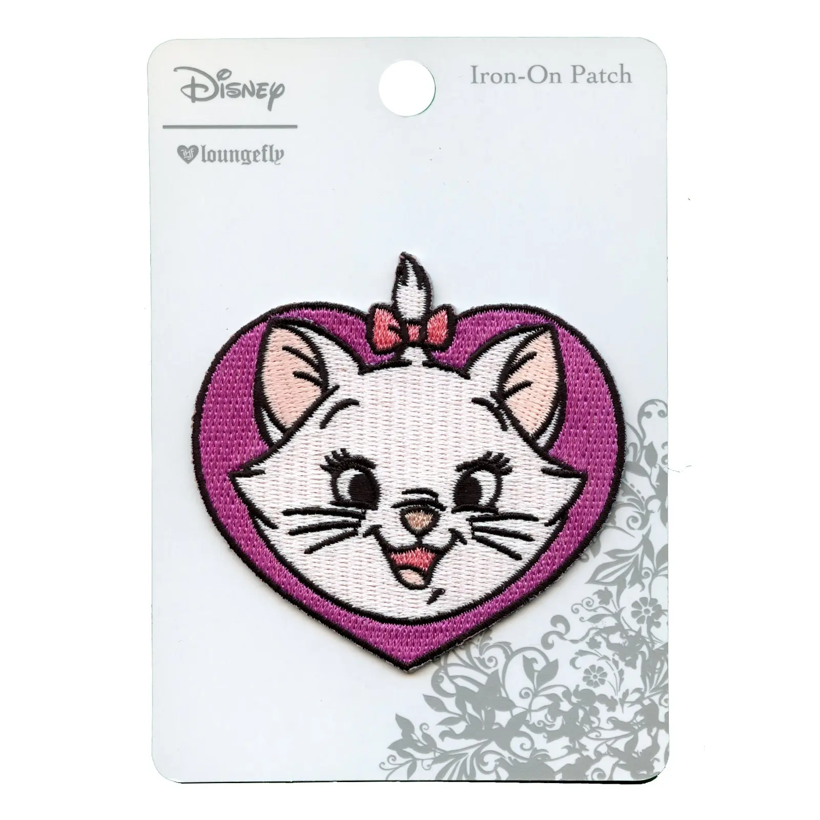 Aristocats Marie With Heart Disney Iron on Patch - Image 2