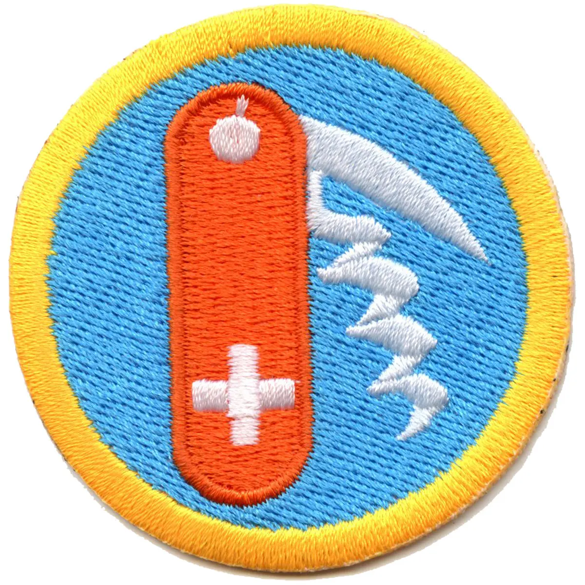 Multi Tool Army Knife Skills Scout Merit Badge Embroidered Iron on Patch
