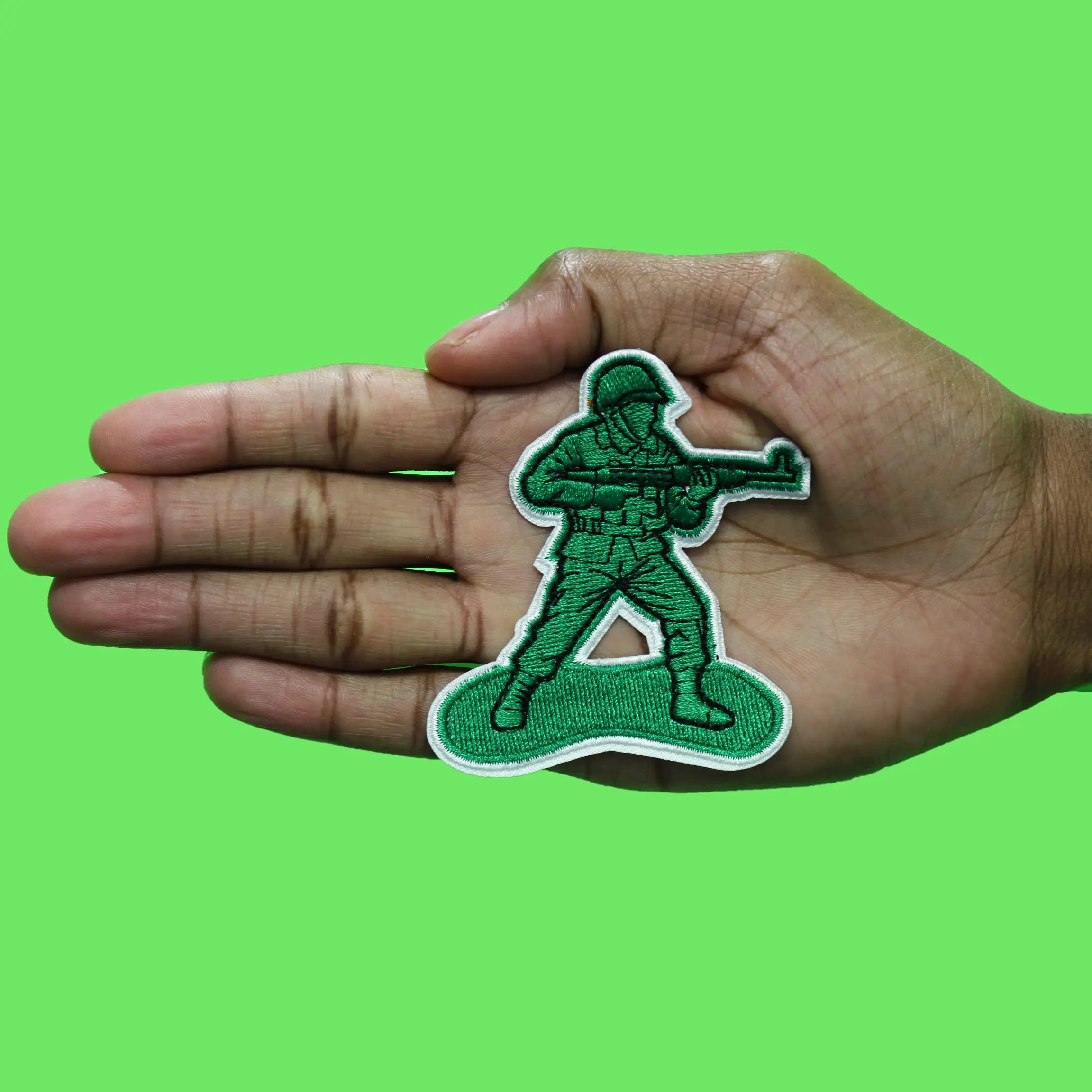 Army Toy Soldier Patch Classic Cartoon Movie Embroidered Iron on - Image 2