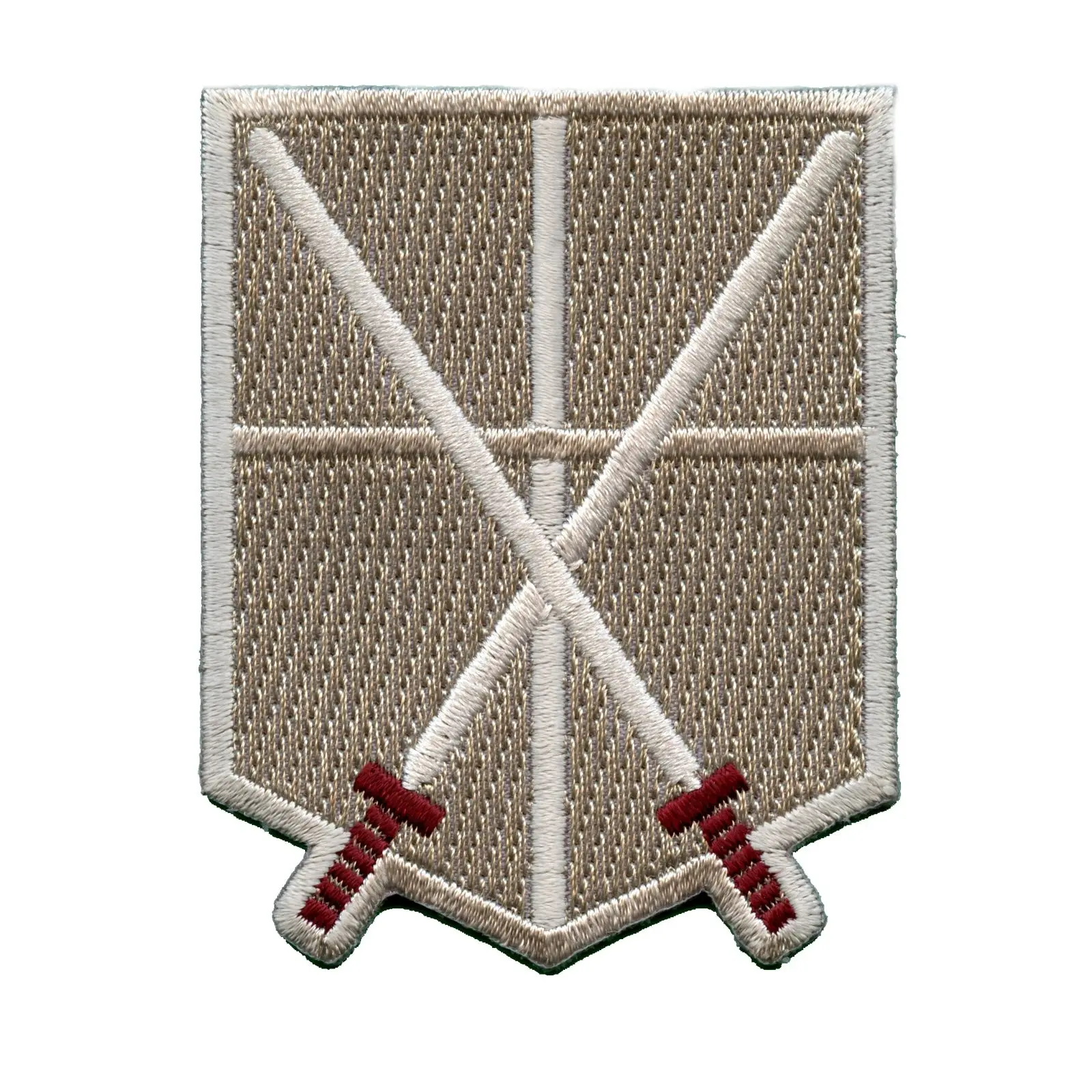 Attack On Titan Anime Trainee Squad Embroidered Iron On Shoulder Patch