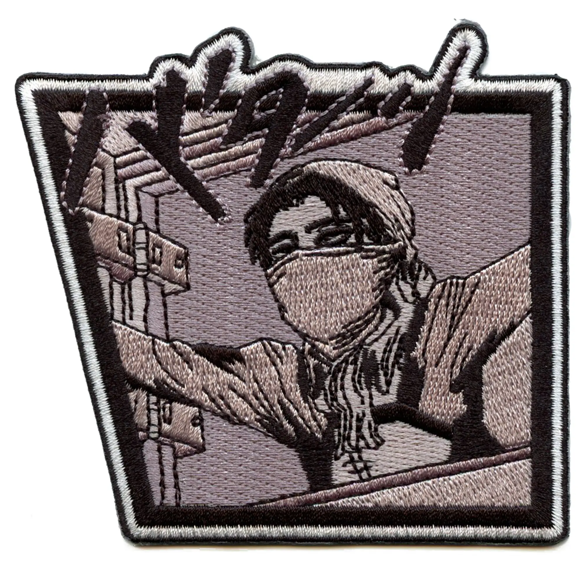 Attack On Titan Cleaning Levi Patch Window Shot Corps Anime Embroidered Iron On