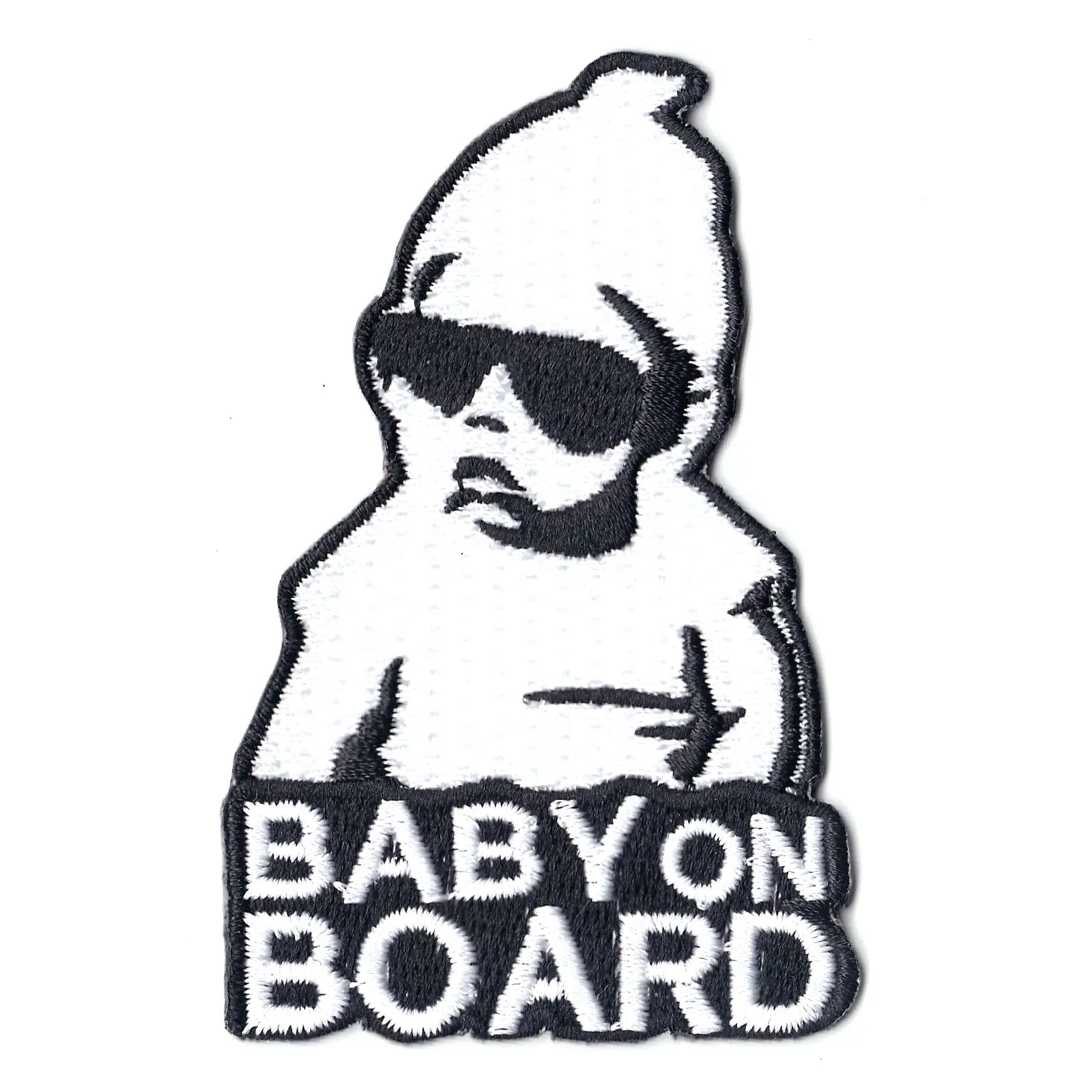 Baby On Board Iron On Patch