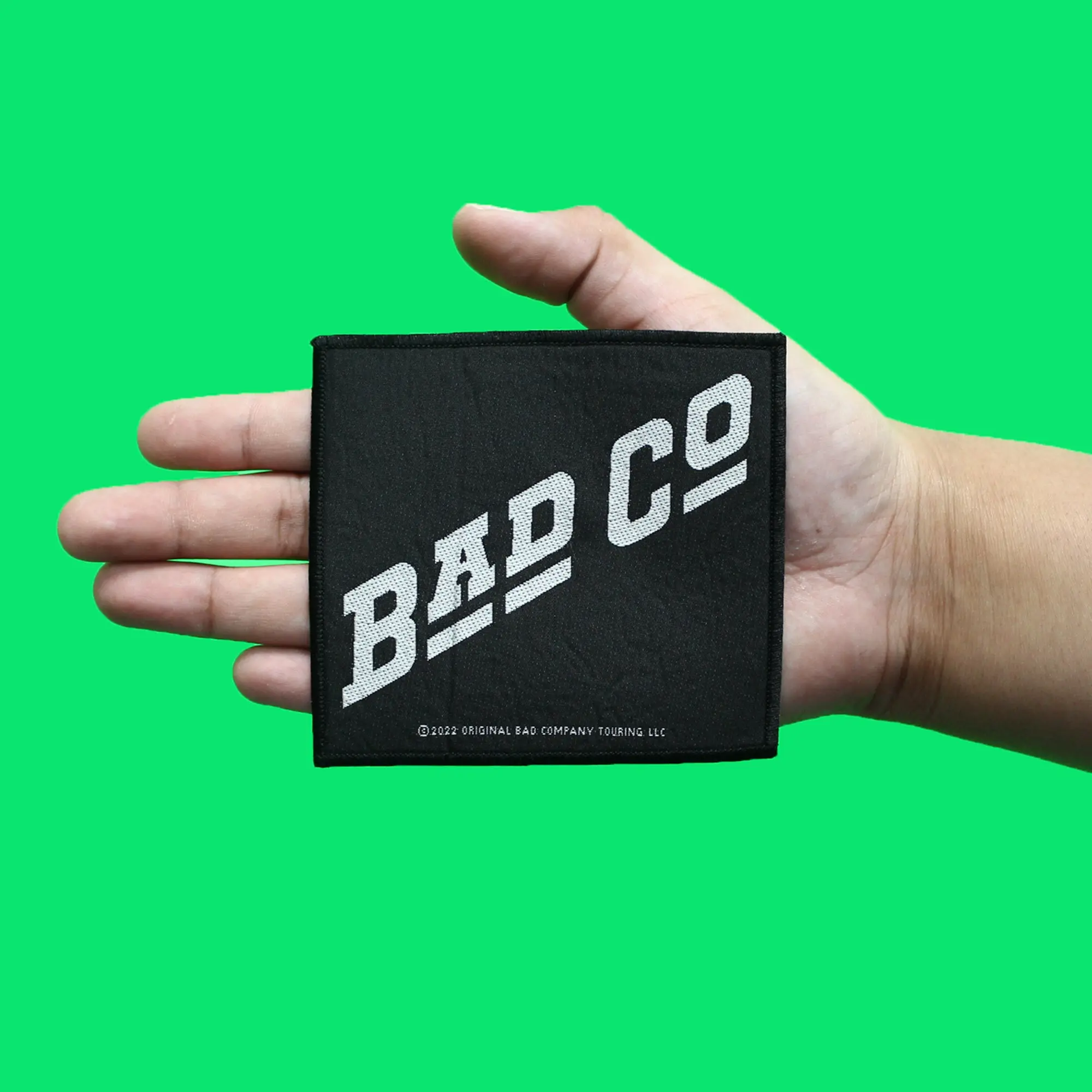 Bad Company Est 1973 Patch English Rock Supergroup Woven Sew On - Image 2