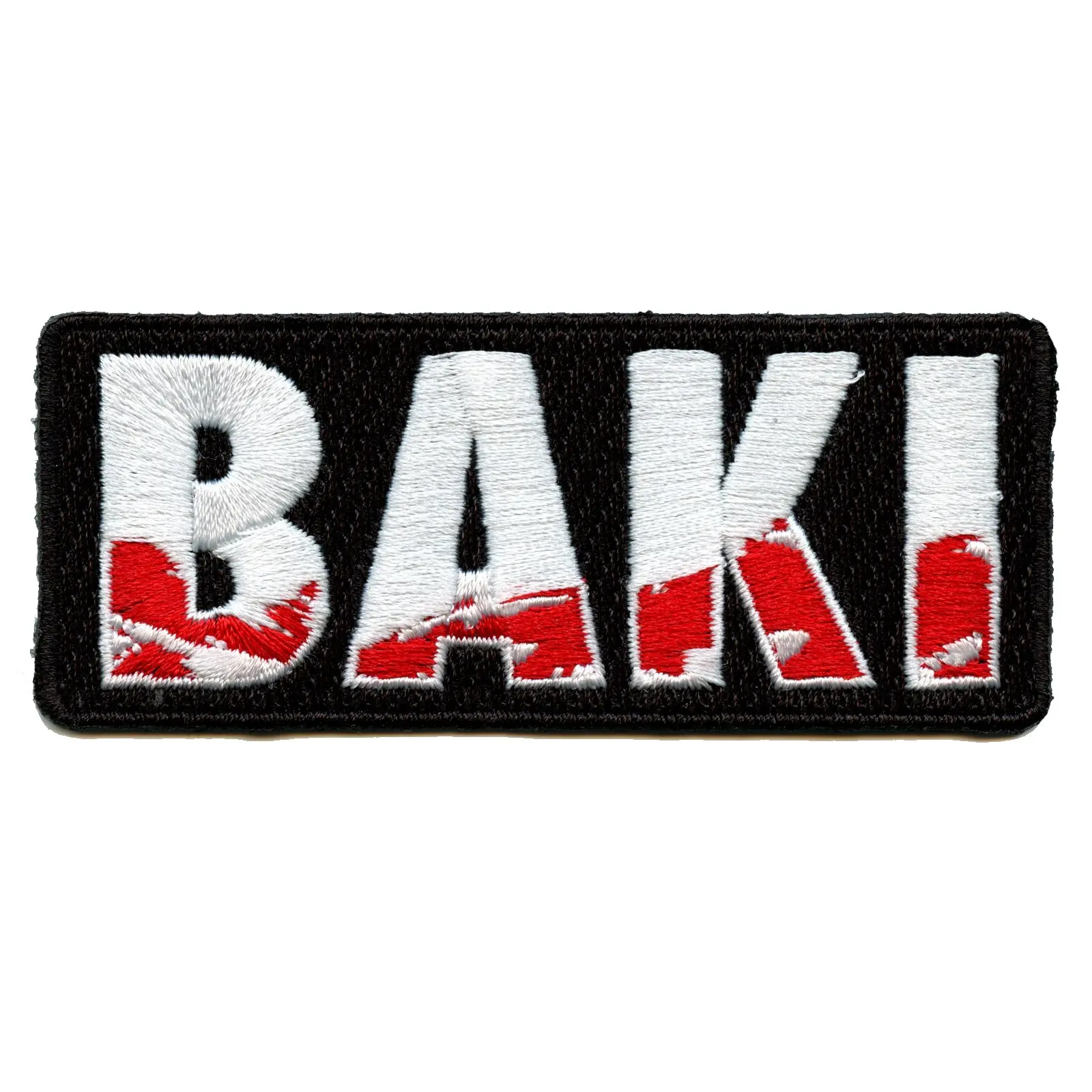Baki Anime Logo Box Embroidered Iron On Patch