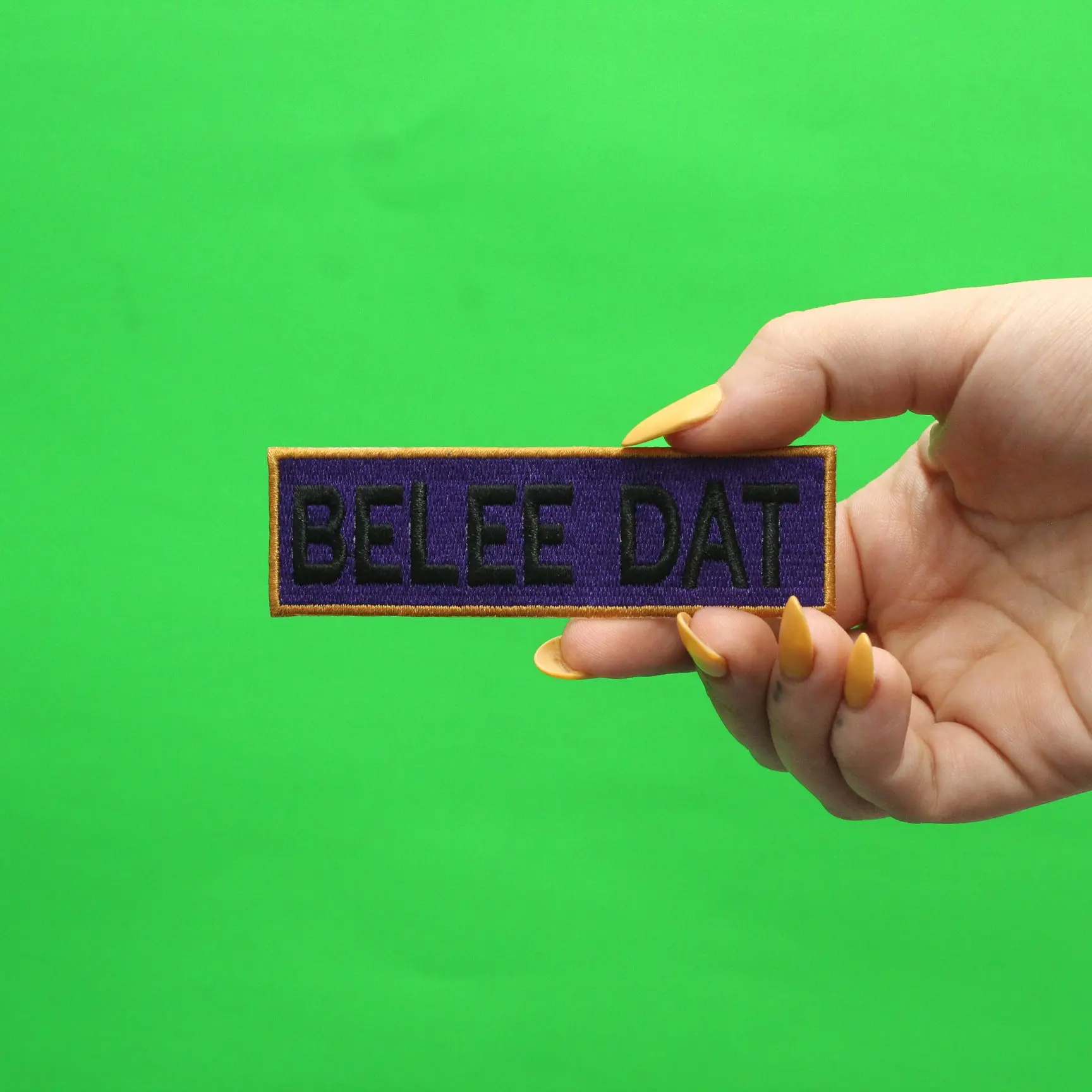 Baltimore Belee Dat Box Logo Embroidered Iron On Patch - Image 2