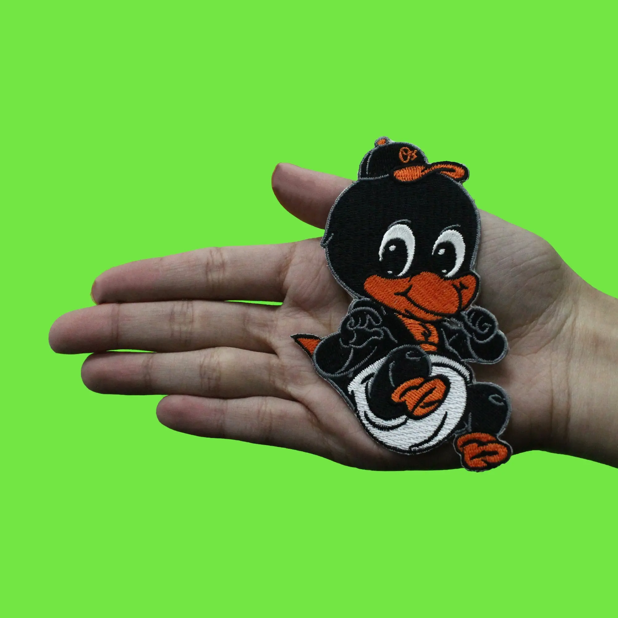 Baltimore Orioles The Oriole Bird Baby Team Mascot Self-Adhesive Patch - Image 2