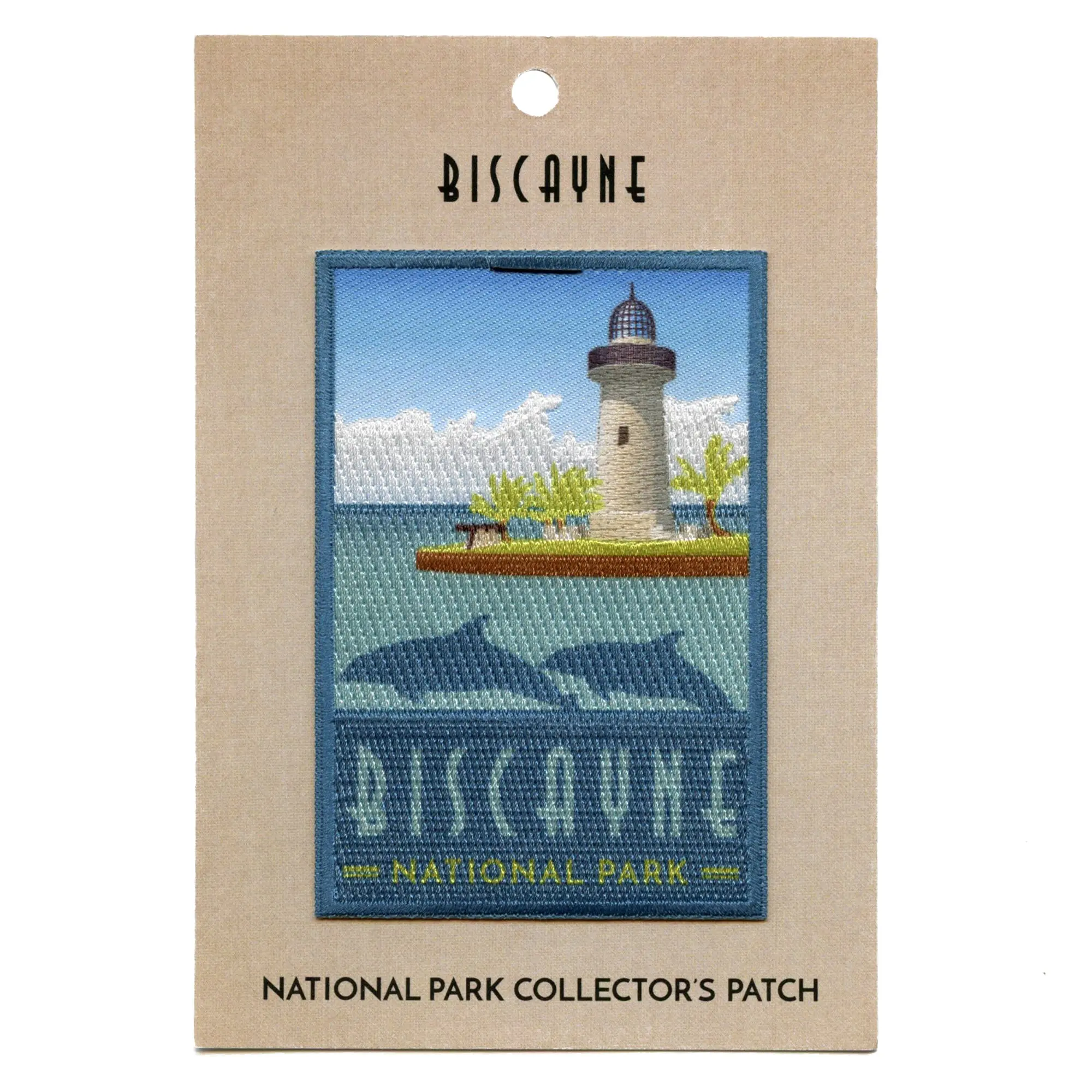 Biscayne National Park Patch Florida Miami Travel Sublimated Embroidery Iron On - Image 2
