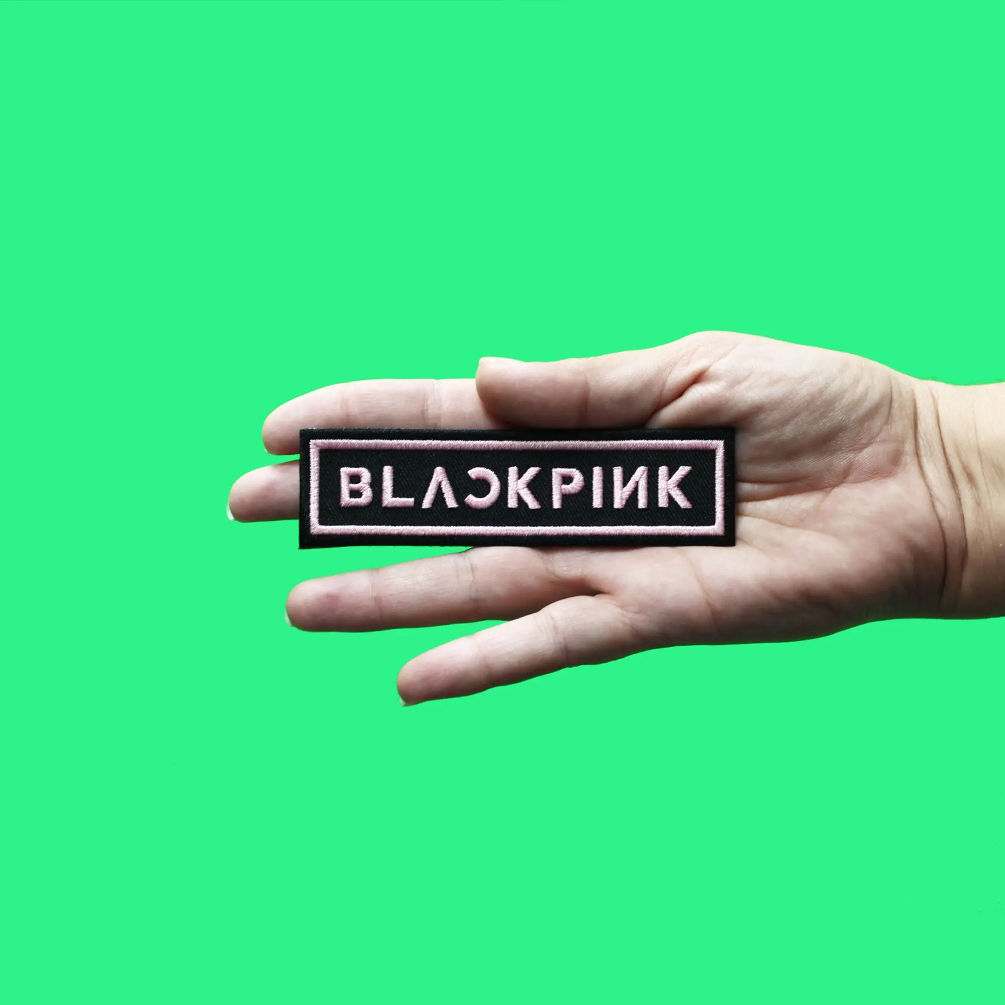 Blackpink Logo Patch Kpop Music Embroidered Iron On - Image 2