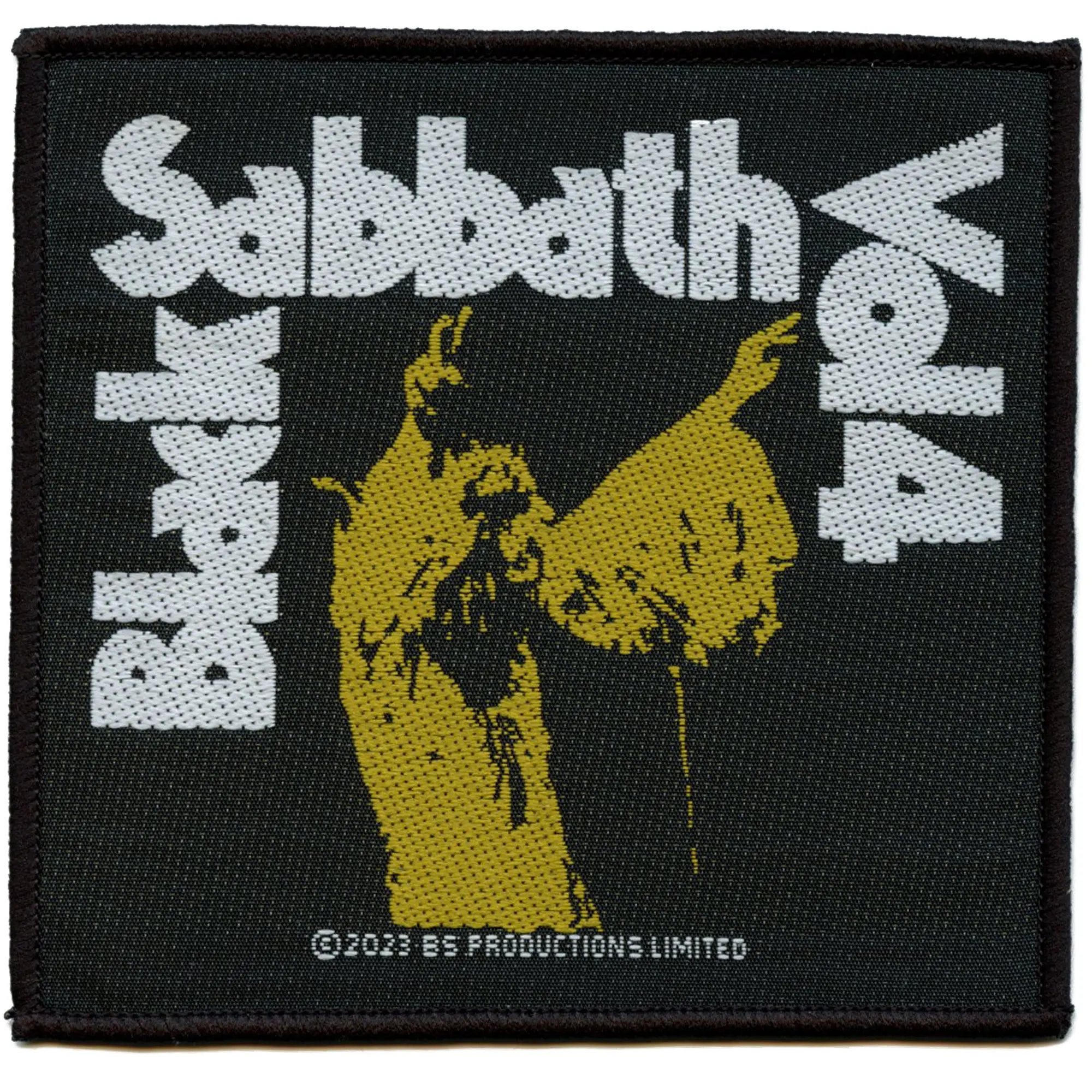Black Sabbath Band Patch Vol 4 Rock Album Woven Sew On
