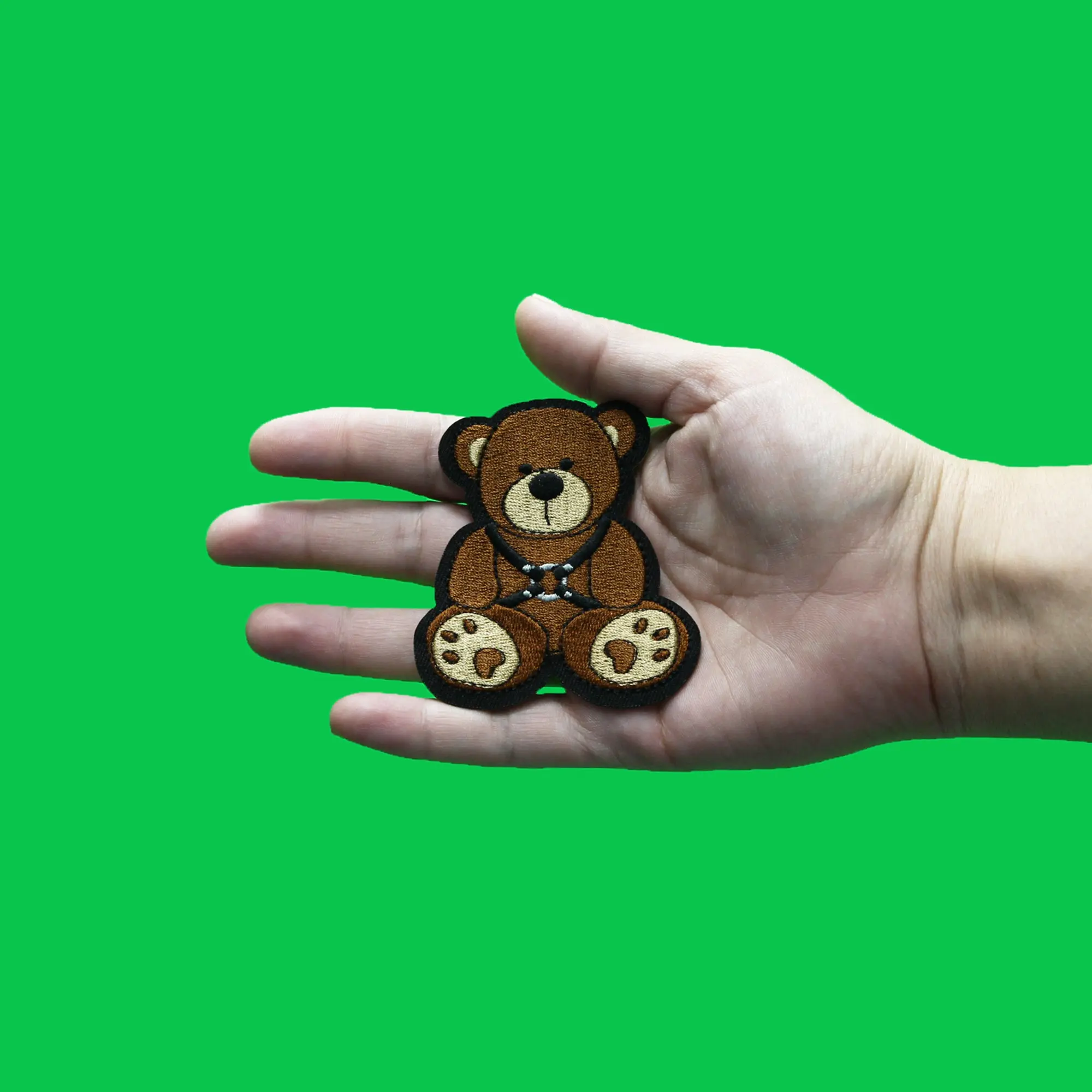 Bondage Teddy Bear Patch Kink Fetish Embroidered Iron On - Image 2