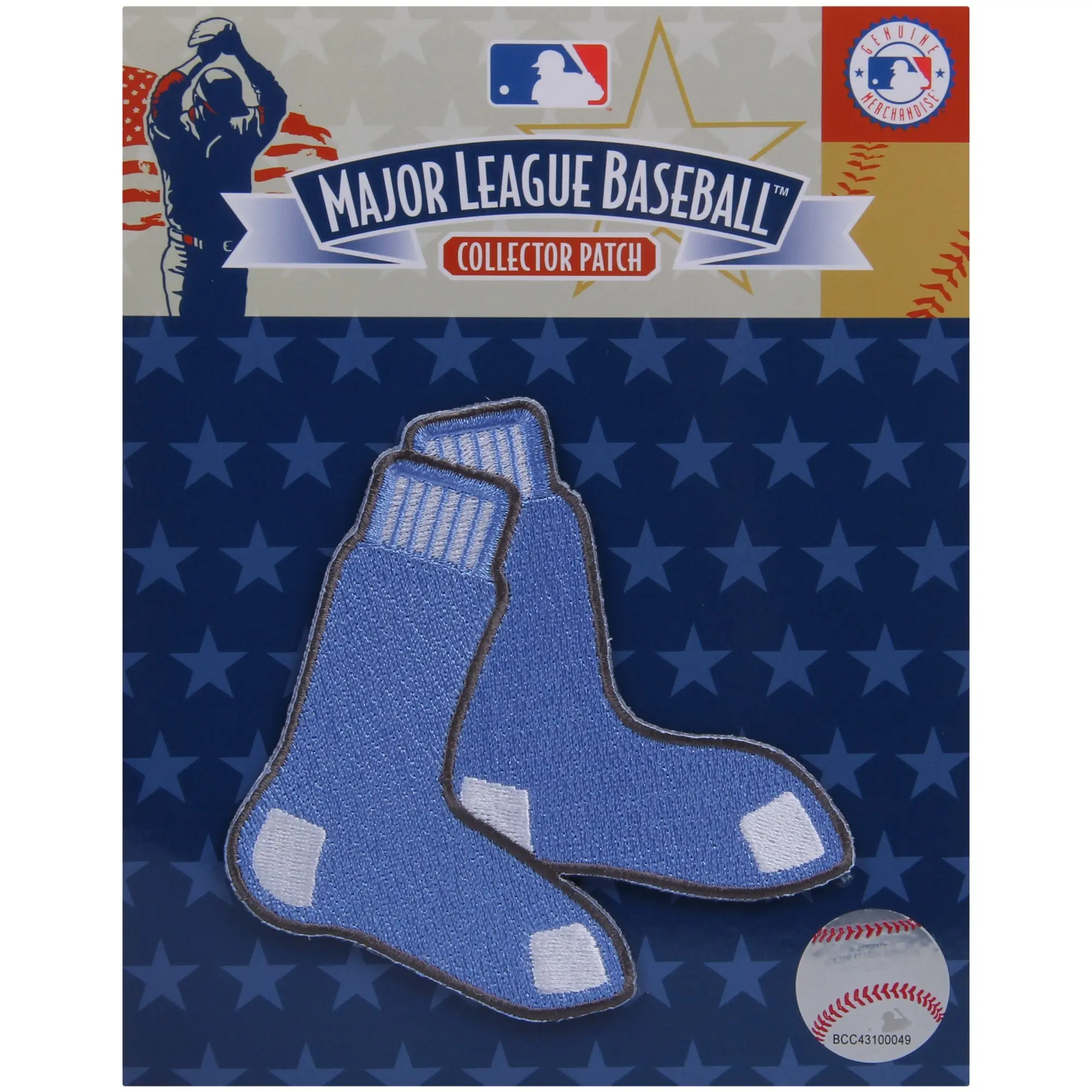 Boston Red Sox Fathers Day Blue Sleeve Jersey Patch