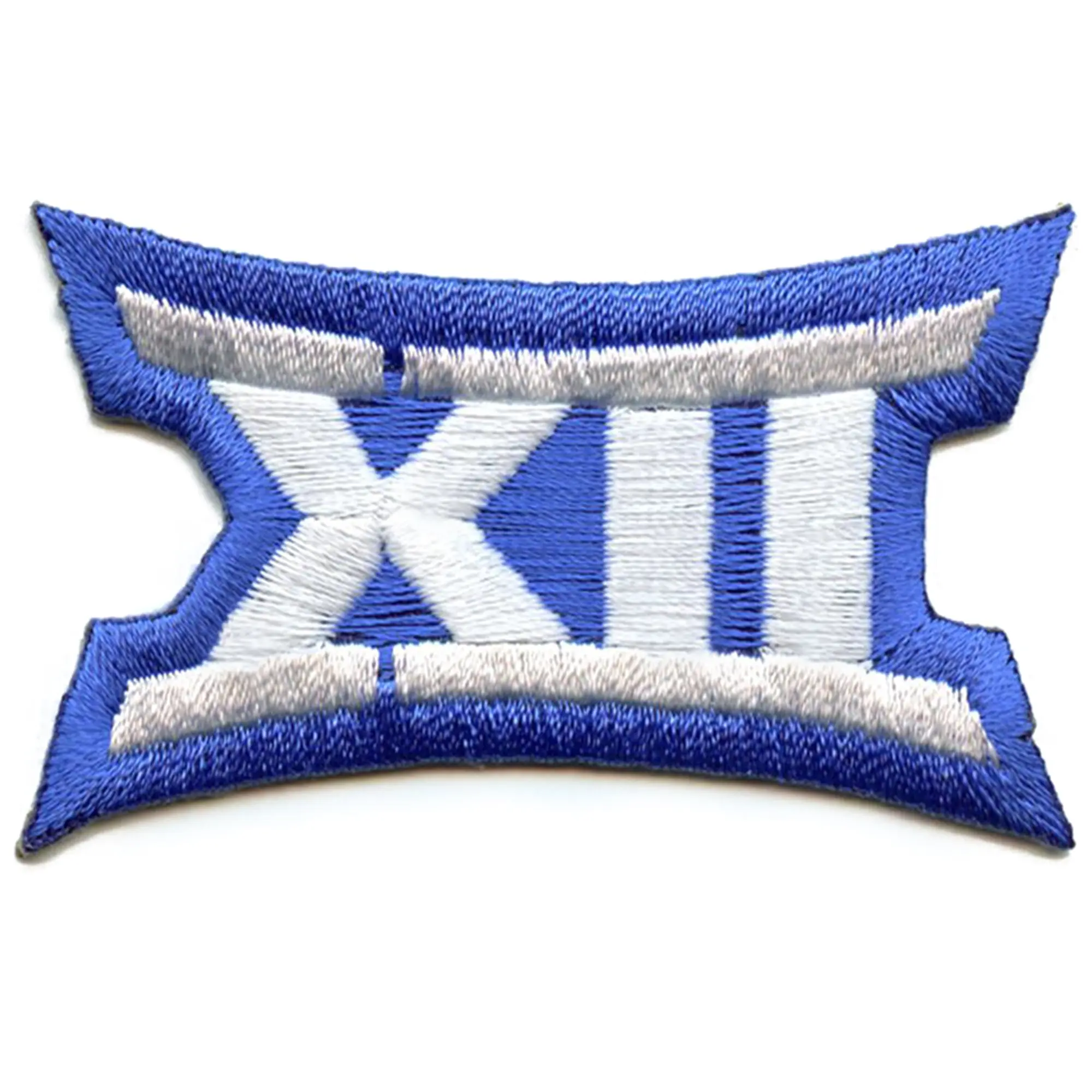 Brigham Young University Big 12 XII Conference White Blue Jersey Uniform Patch BYU - Image 2