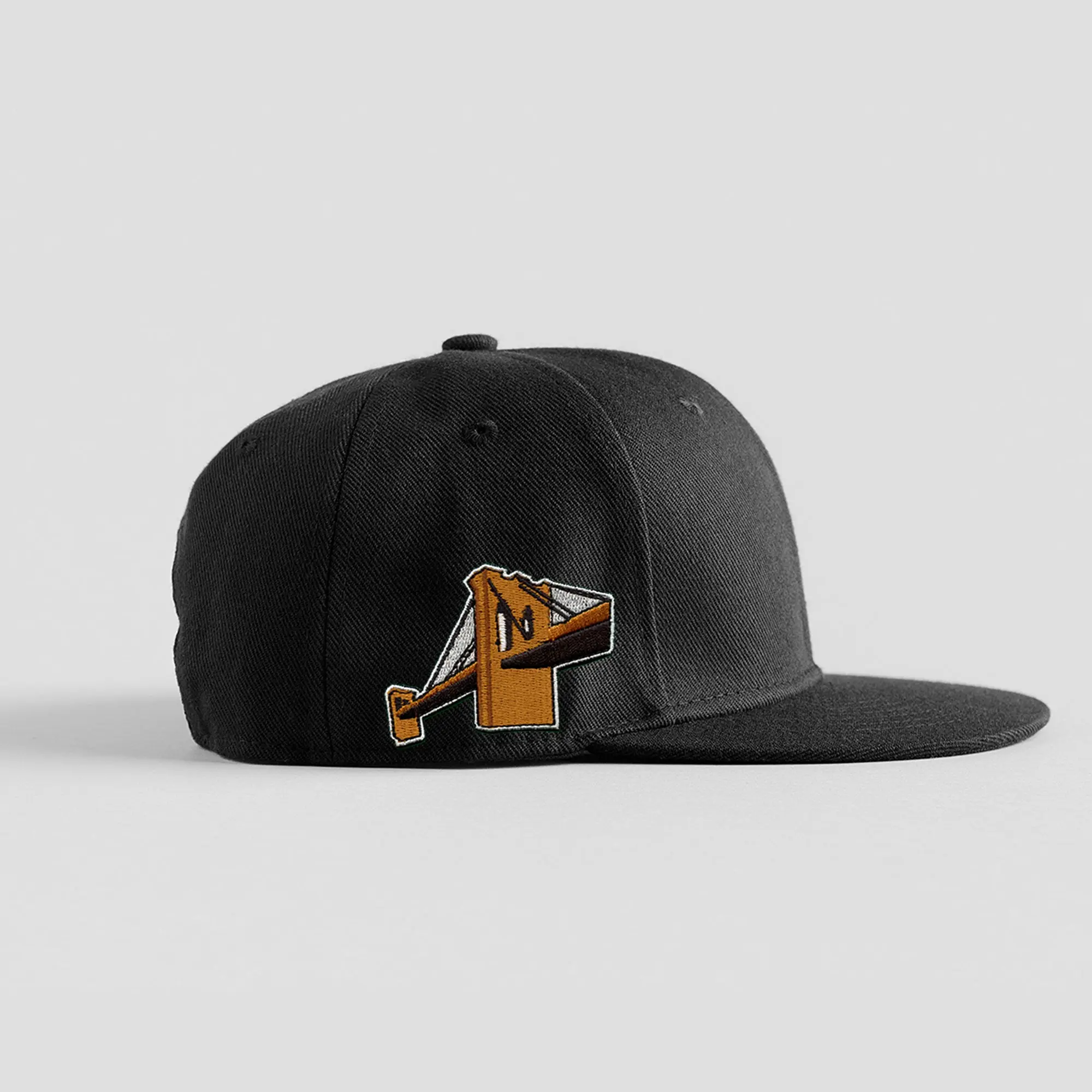 Brooklyn Bridge Hat Patch Travel Embroidered Iron On - Image 3