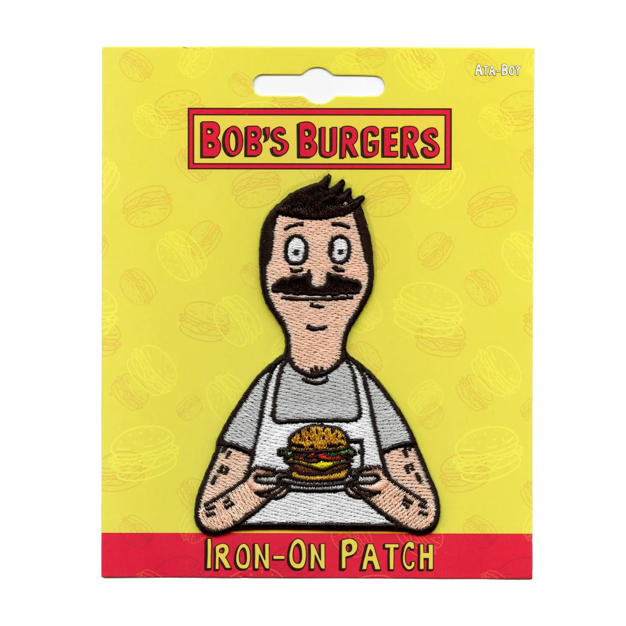 Bob's Burger Bob Patch Restaurant TV Show Sitcom Embroidered Iron On - Image 2