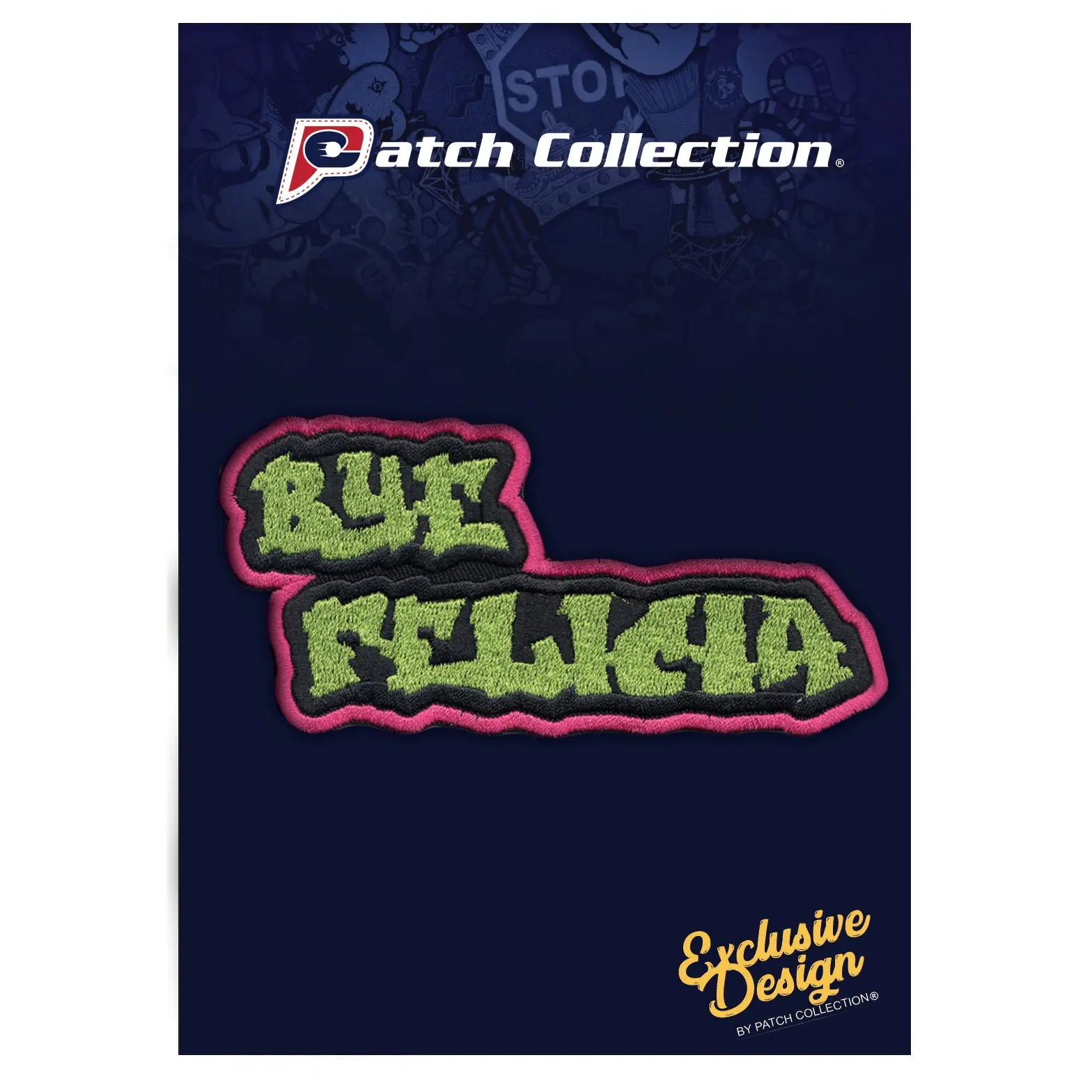 Bye Felicia Iron on Patch Fresh Themed - Image 2