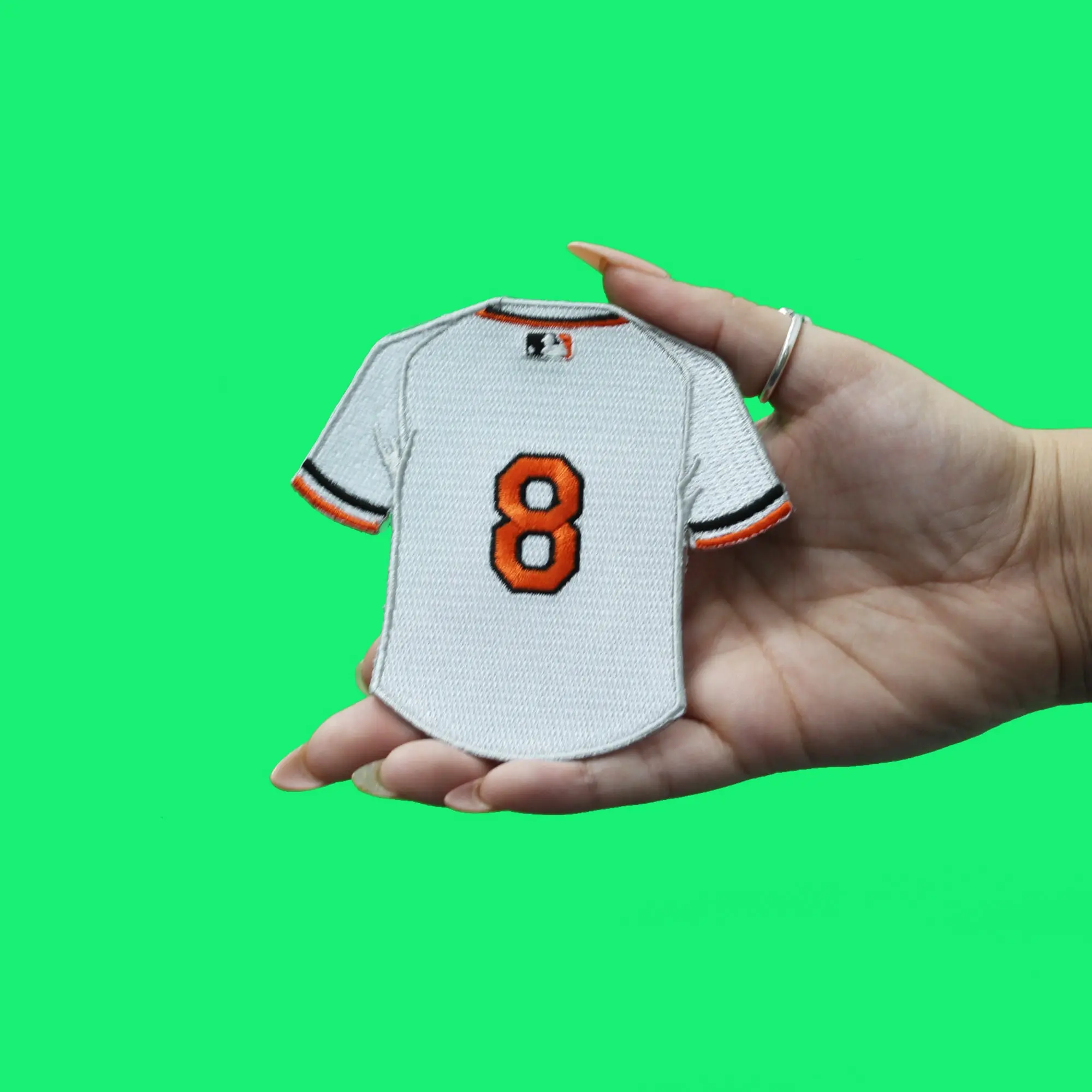 Cal Ripken Jr. #8 Jersey Patch Baltimore Orioles Embroidered Major League Baseball - Image 3