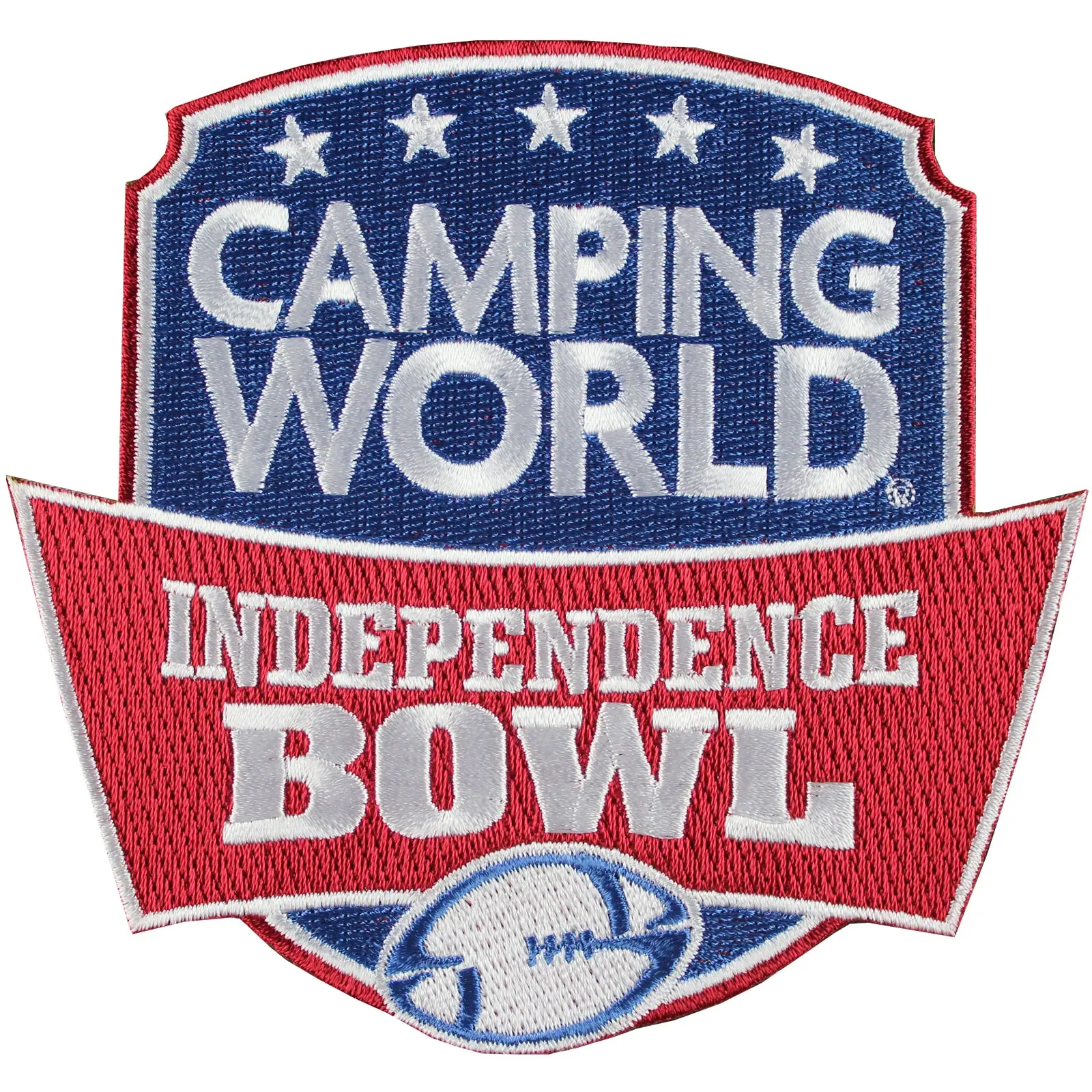 Camping World Independence Bowl Game Jersey Patch North Carolina State Vs. Vanderbilt 2016