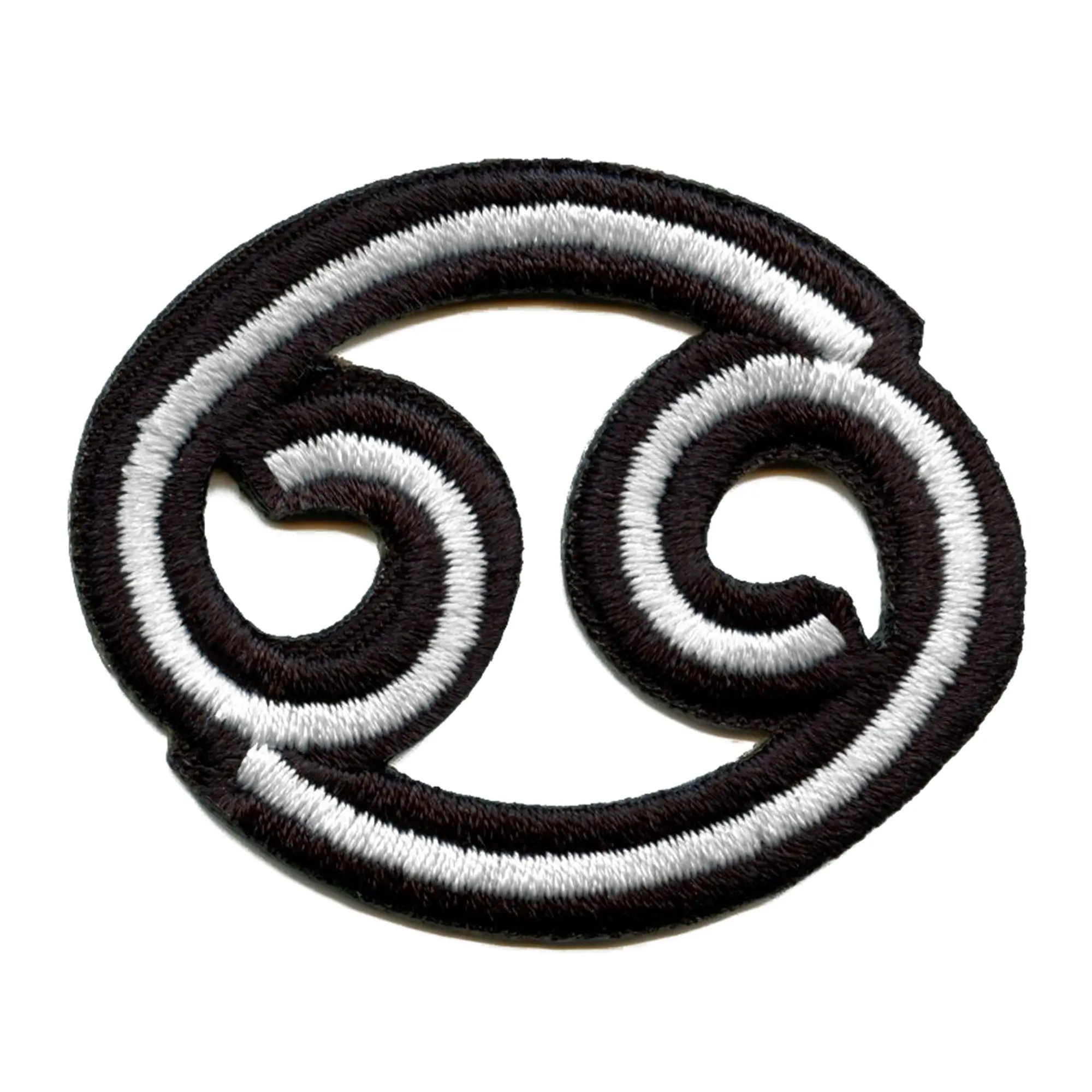 Cancer Astrological Zodiac Symbol Patch Horoscope Crab Sign Embroidered Iron On