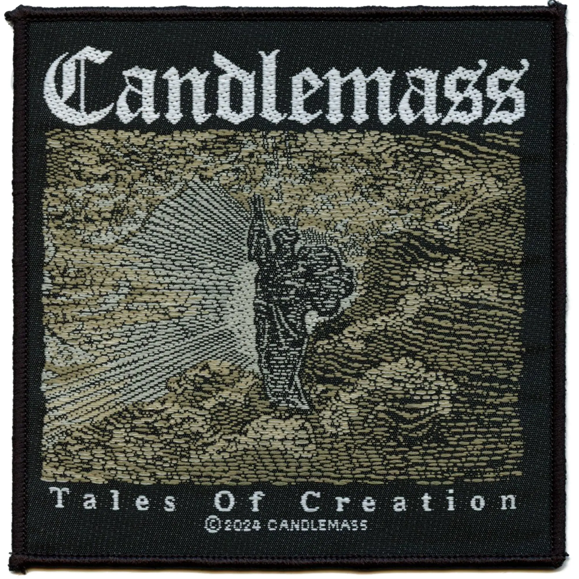 Candlemass Rock Band Patch Tales Of Creation Woven Sew On