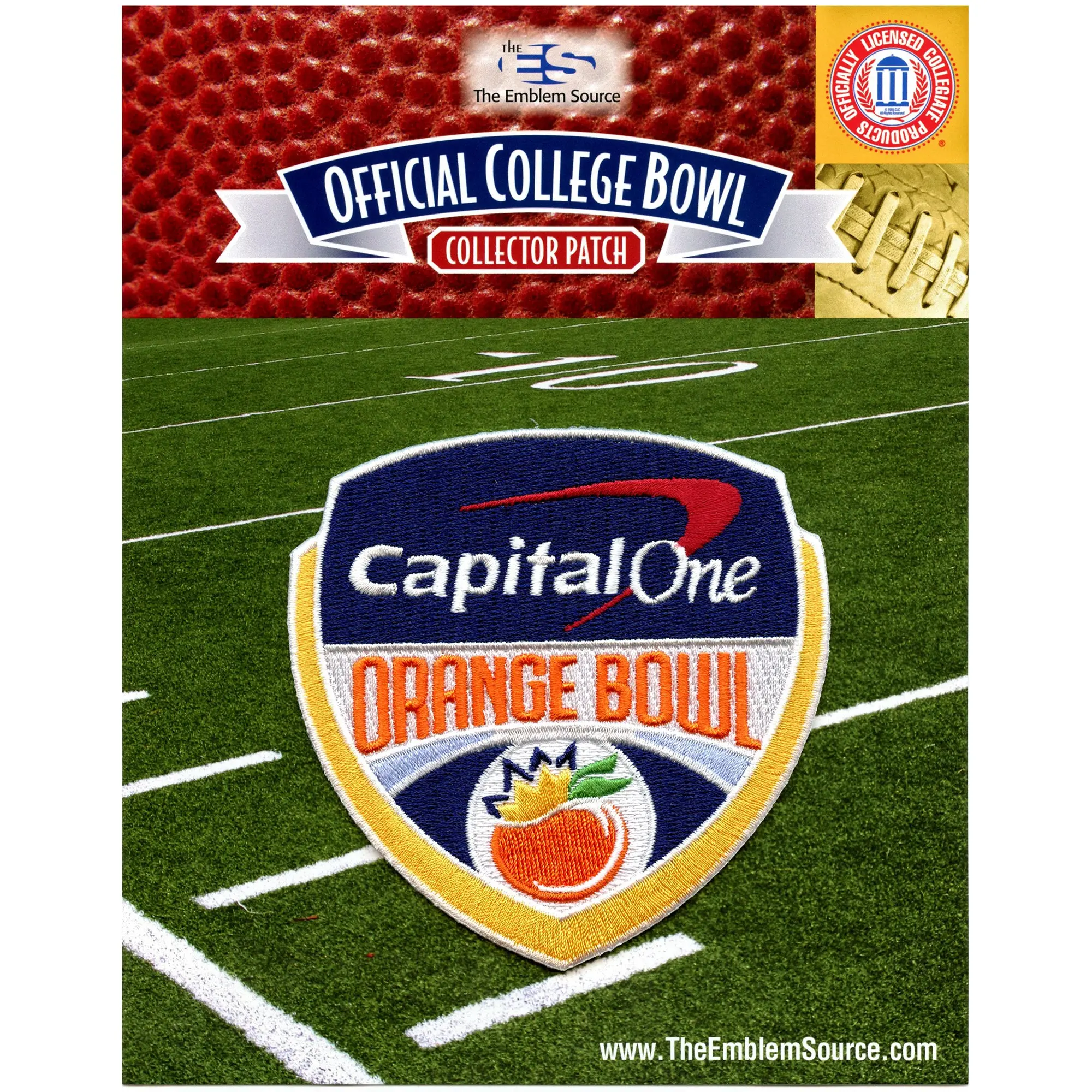 Capital One Orange Bowl Game Jersey Patch Texas Tech Oregon 2026
