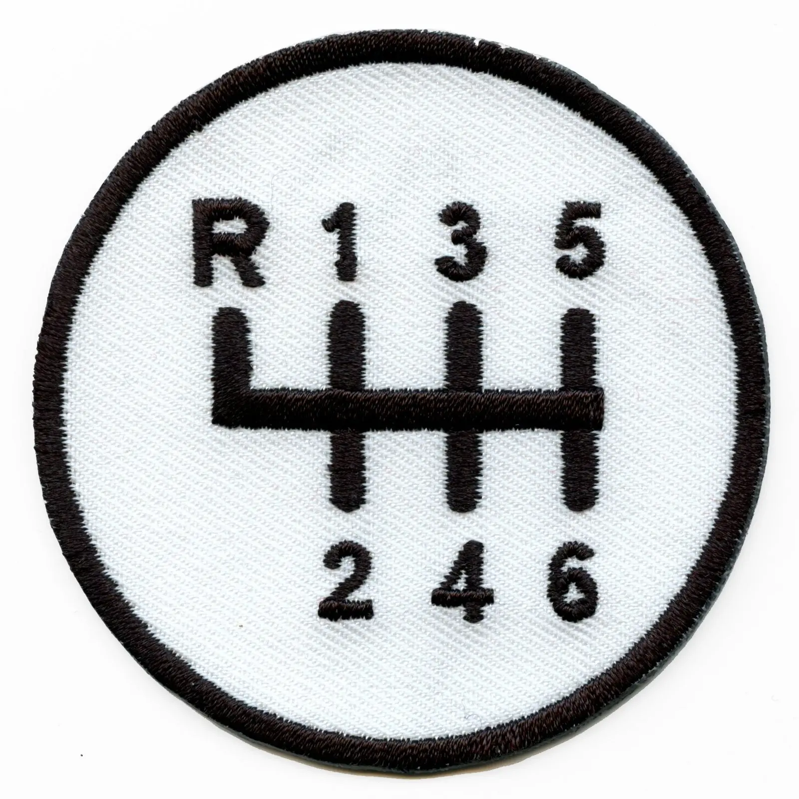 Car Gearbox Manual Patch Transmission Logo Iron On Embroidered
