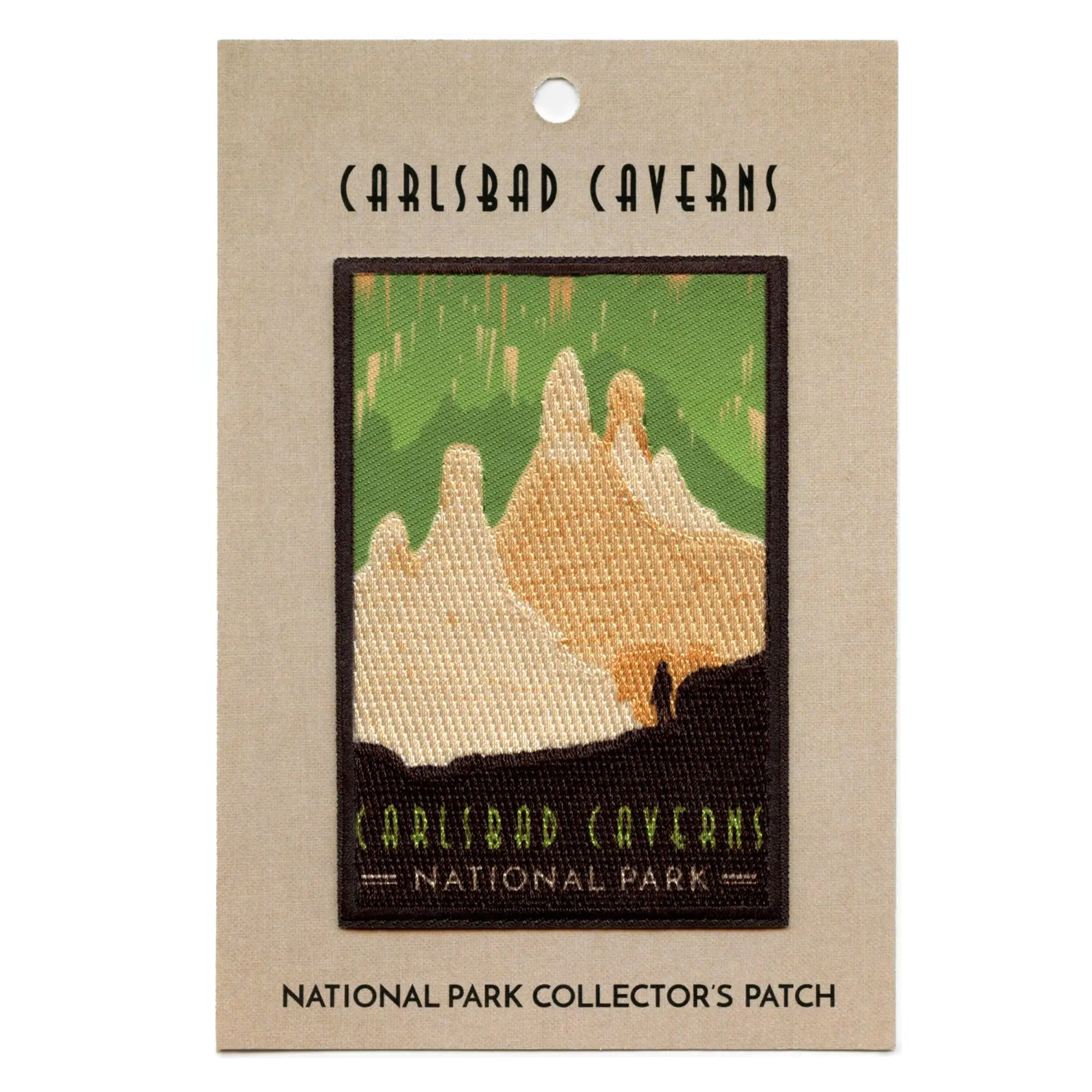 Carlsbad Caverns National Park Patch New Mexico Travel Sublimated Iron On - Image 2