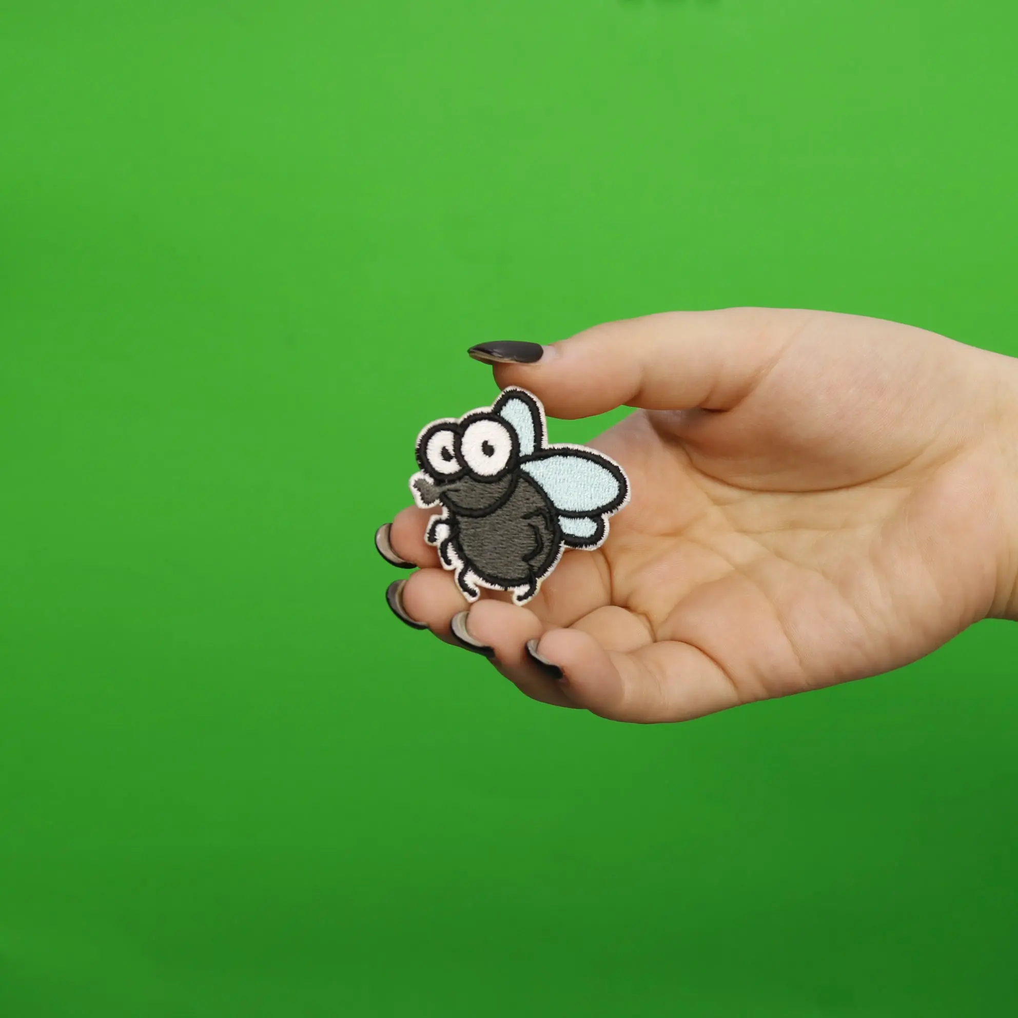 Cartoon Fly Embroidered Iron On Patch - Image 2