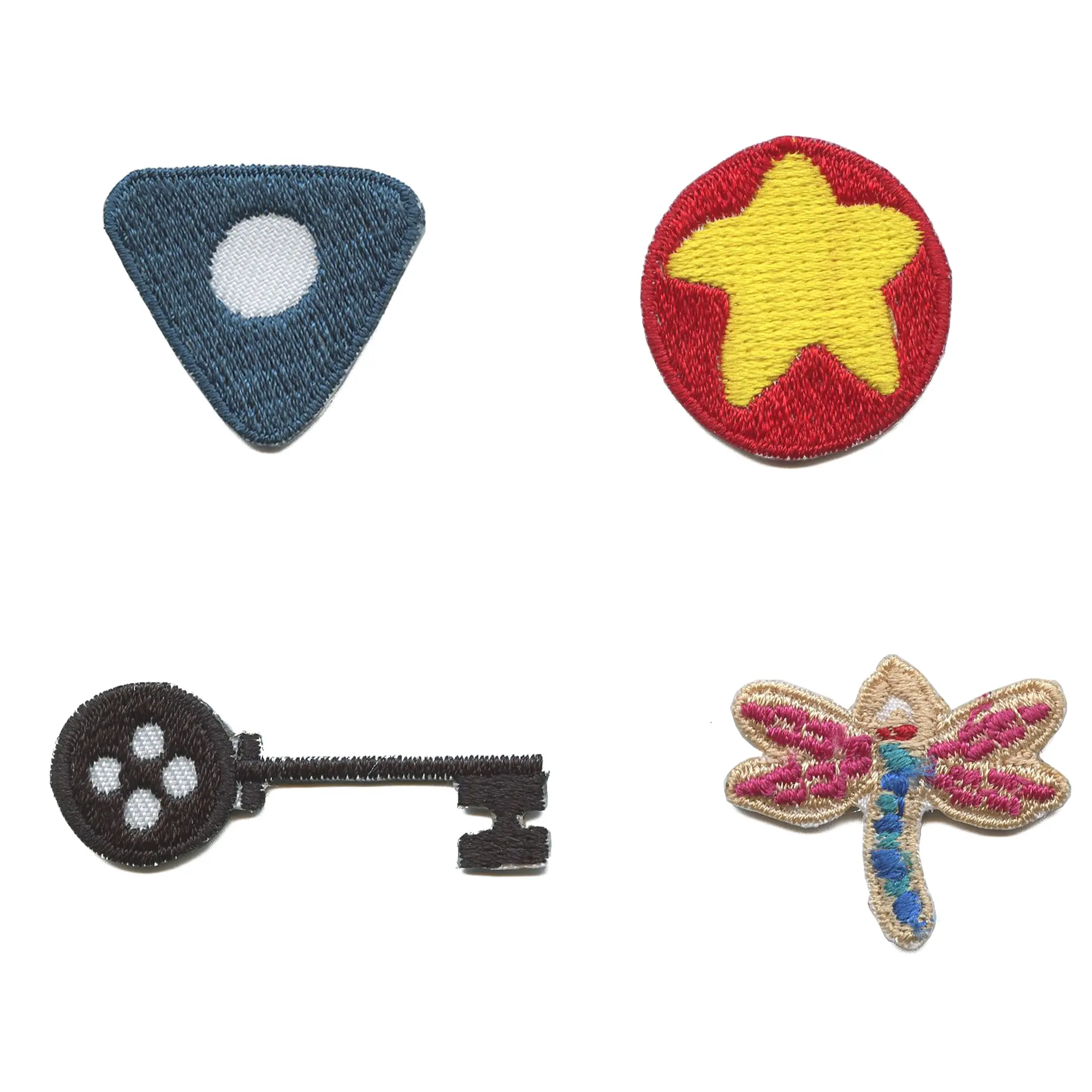 Cartoon Girl Mini Set Patch Whimsical Movie Lover Embroidered Iron On