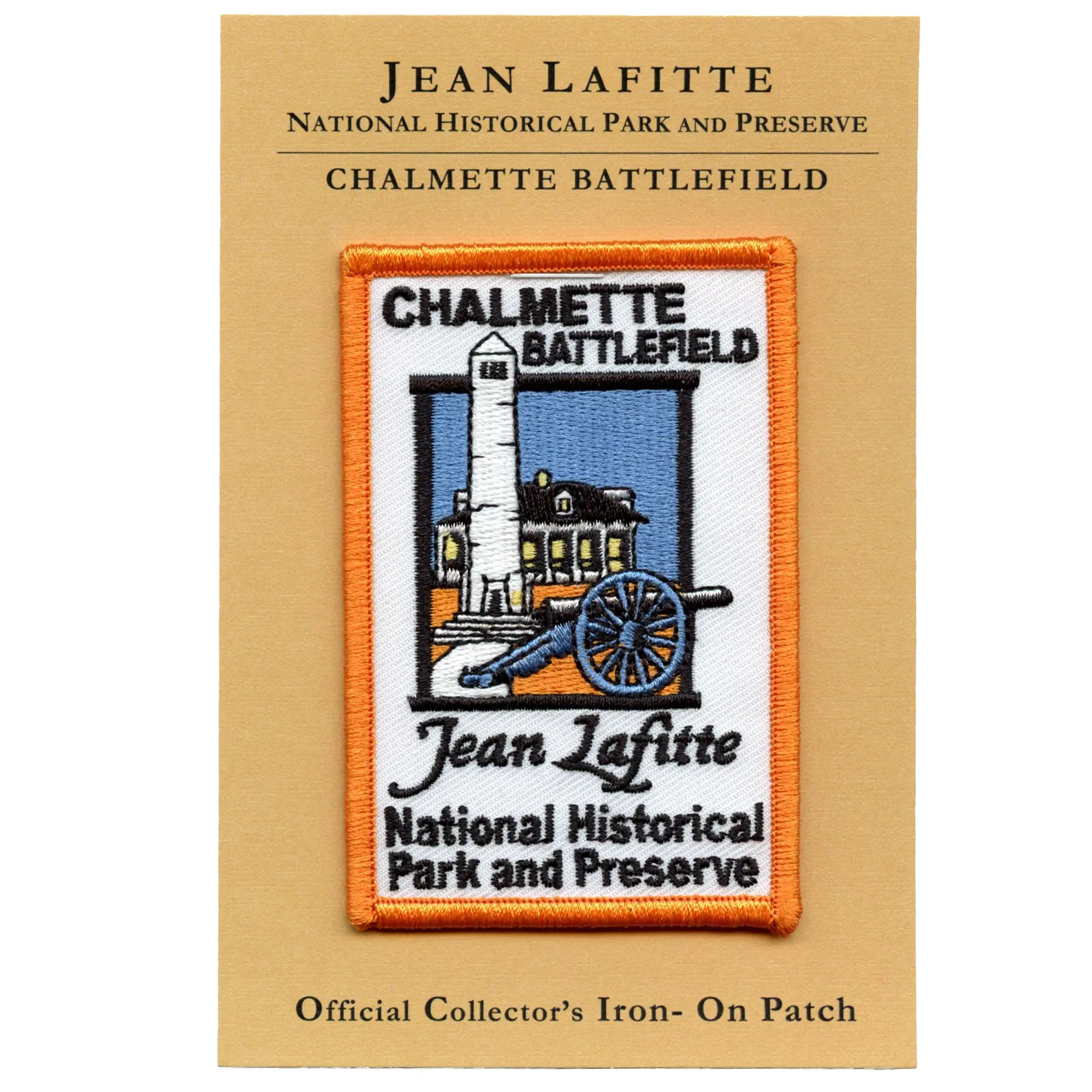 Chalmette Battlefield LA  Patch Jean Lafitte Preserve Sublimated Embroidered Iron On - Image 2