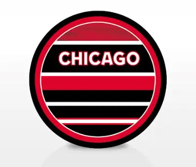 Chicago Blackhawks Retro Hockey Souvenir Game Puck - Image 2