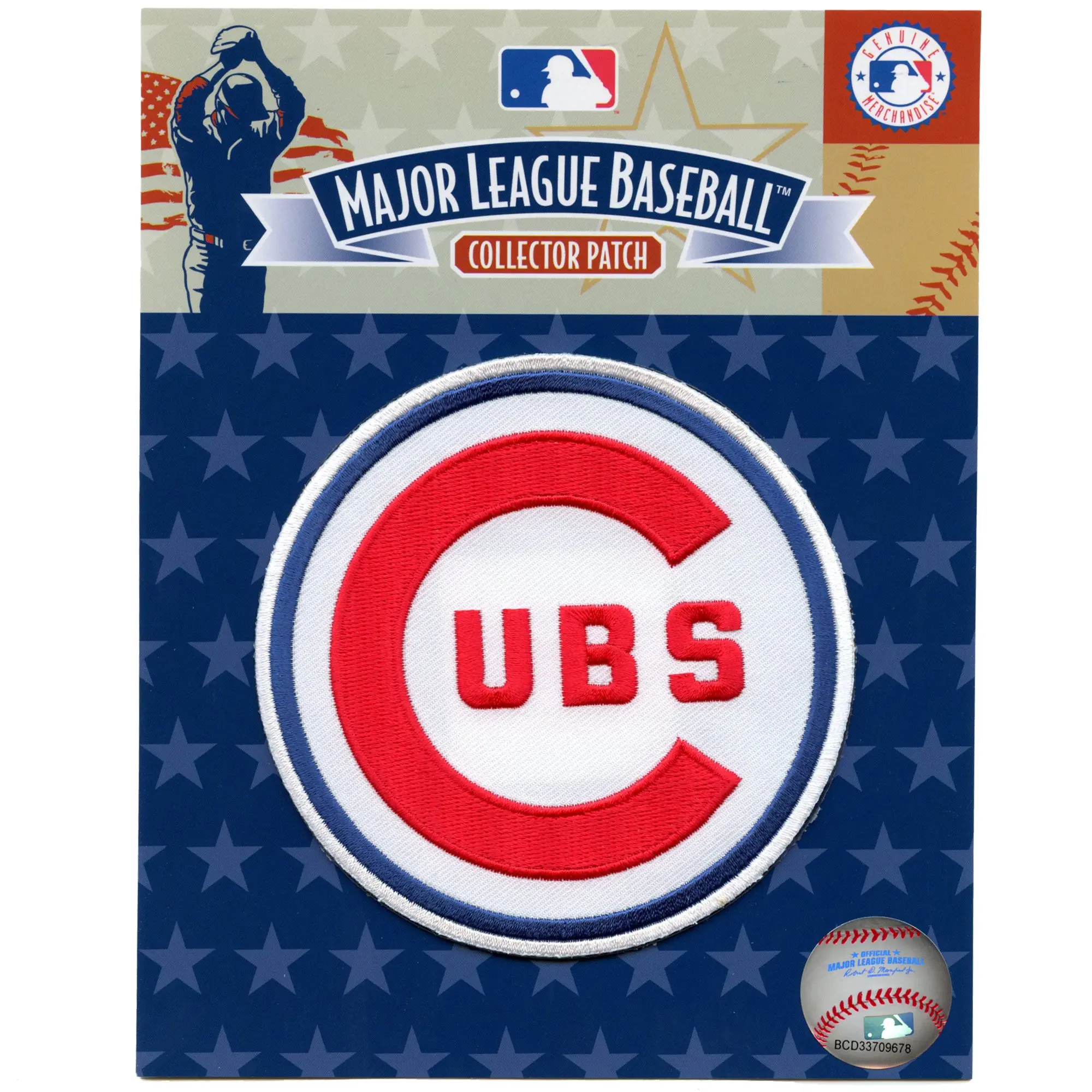 Chicago Cubs 1957-1958 Logo Patch Vintage Sports Team Embroidered - Image 2