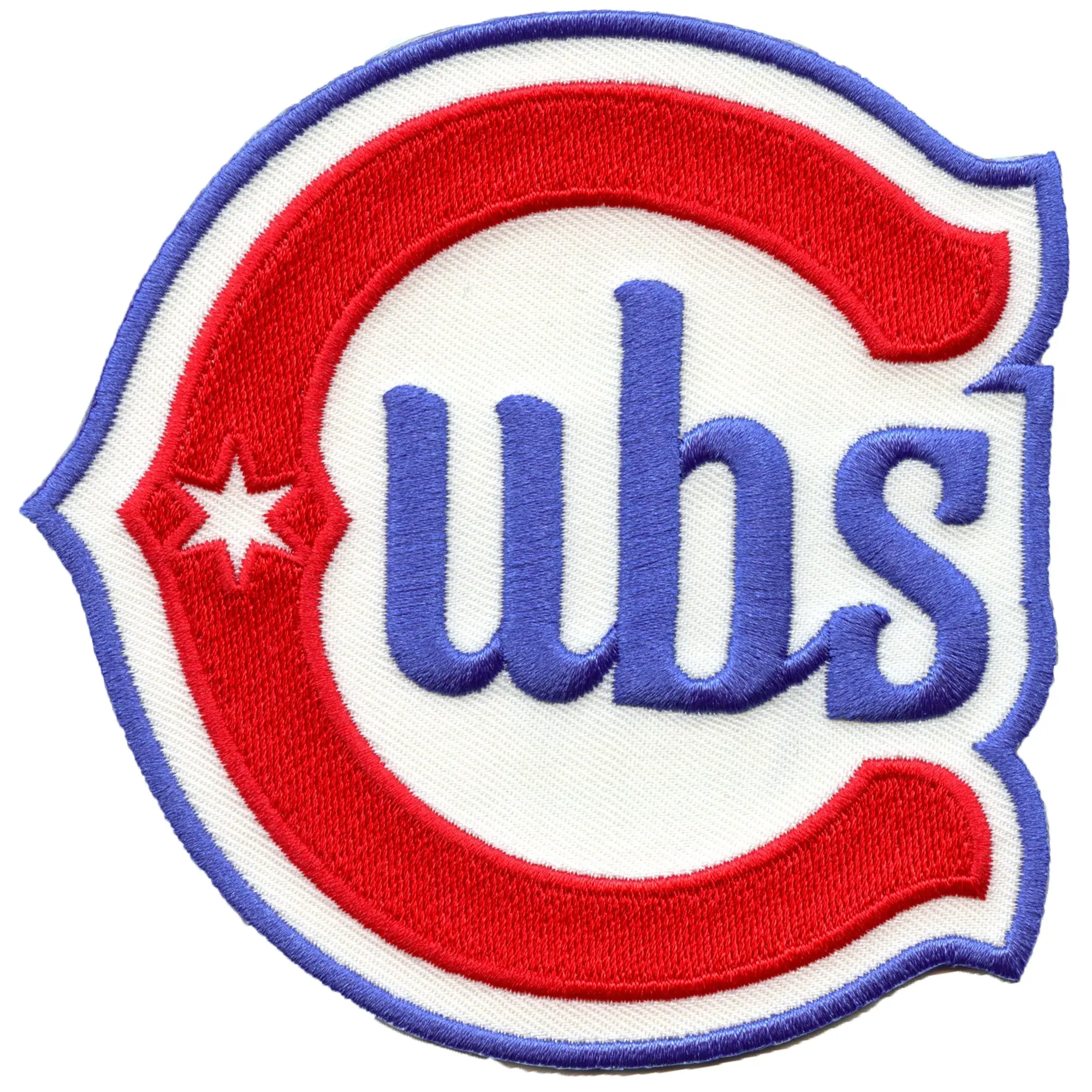 Chicago Cubs Alternate Team Logo Patch Embroidered Sew On - Image 2