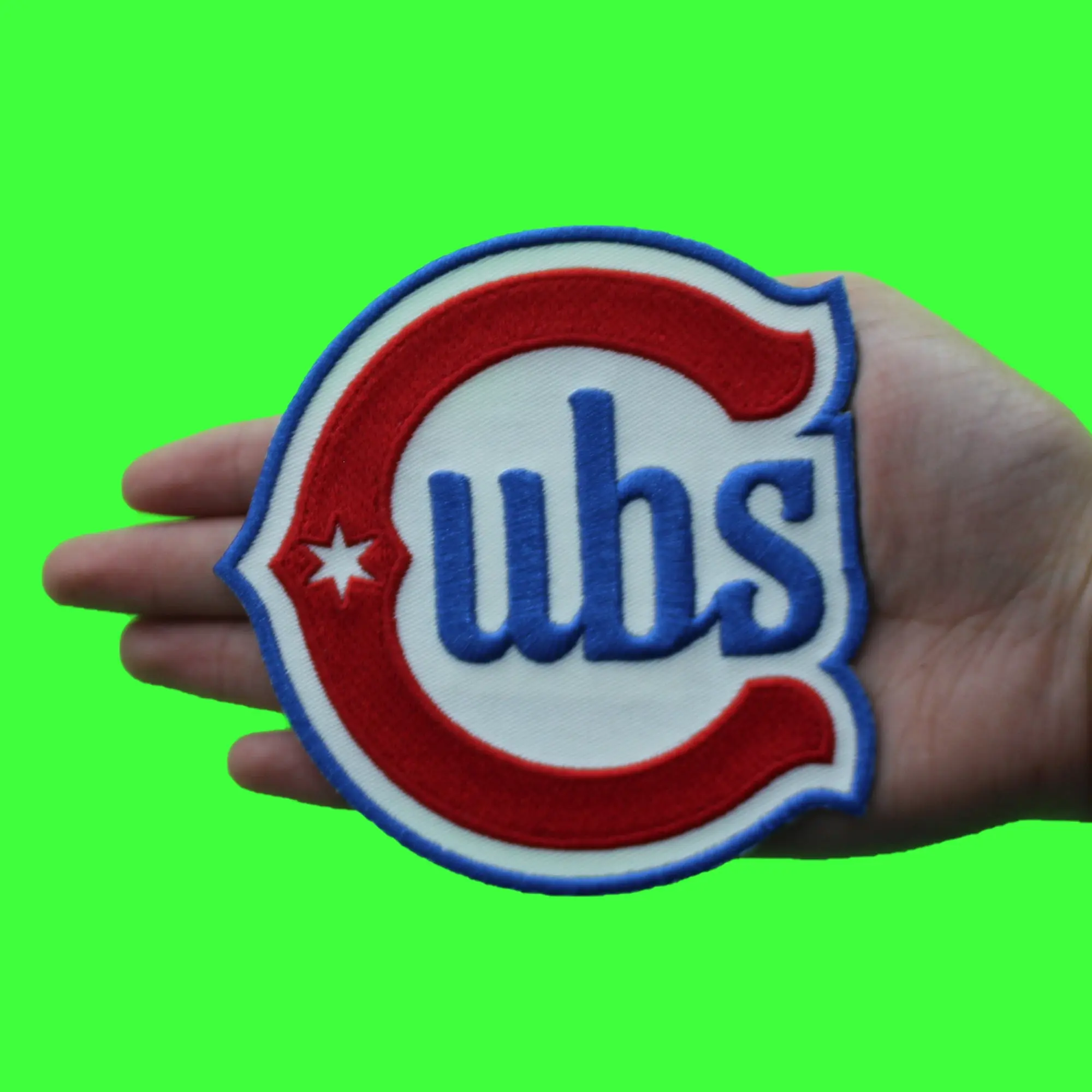 Chicago Cubs Alternate Team Logo Patch Embroidered Sew On - Image 3