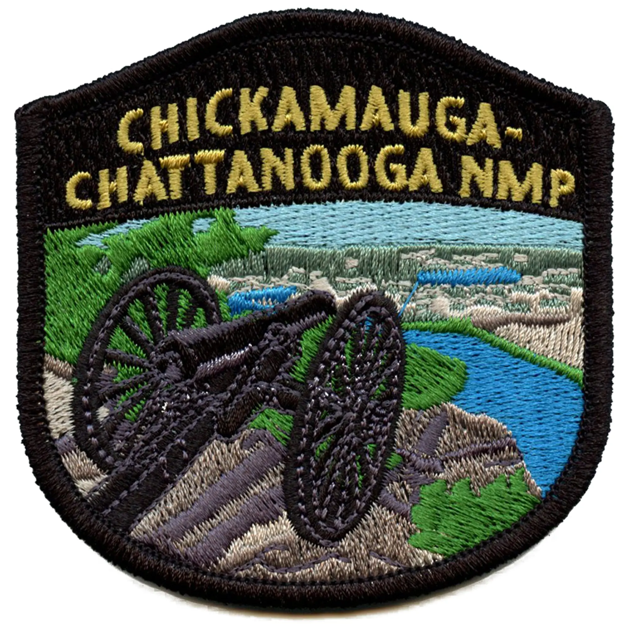 Chickamauga And Chattanooga Patch National Military Park Embroidered Iron On
