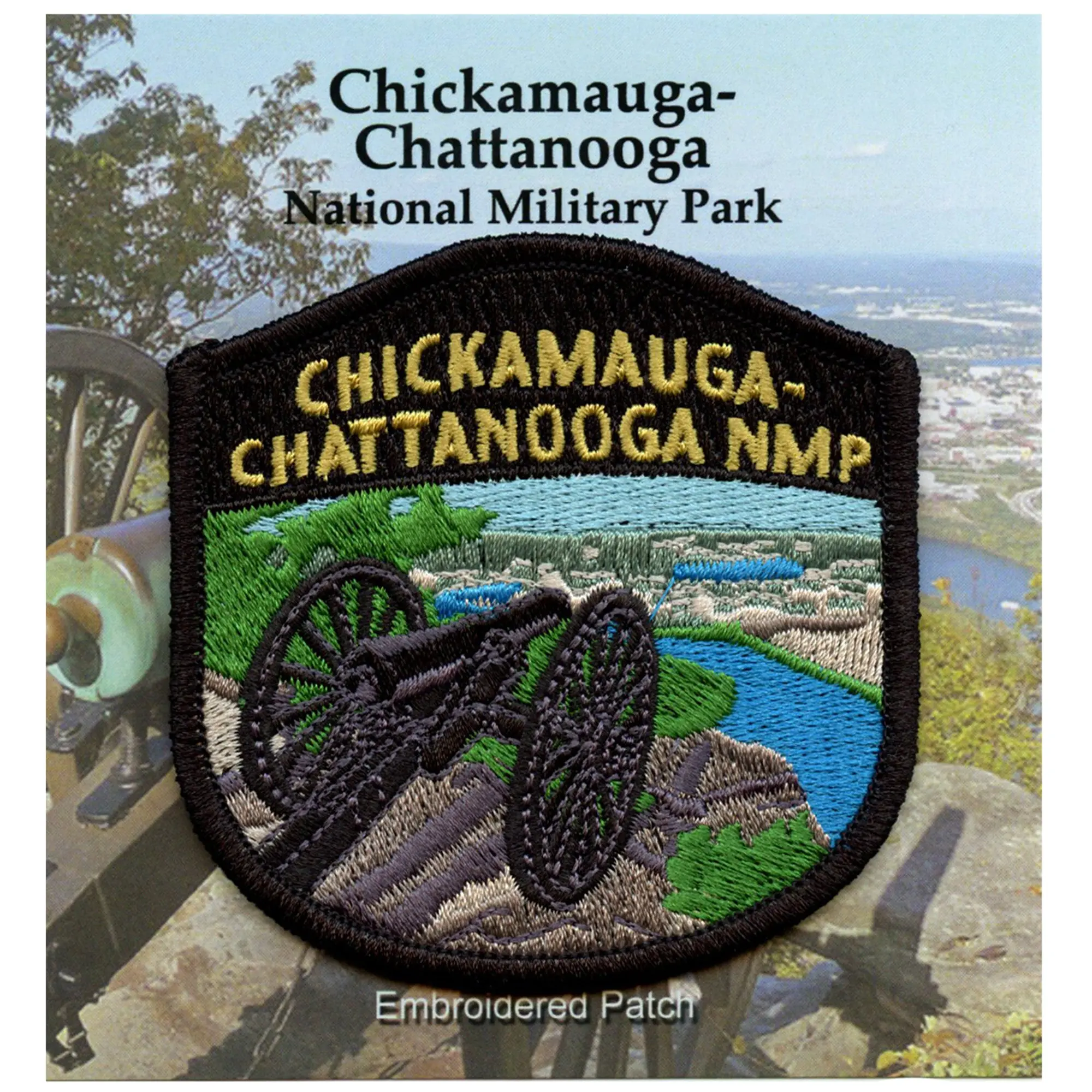 Chickamauga And Chattanooga Patch National Military Park Embroidered Iron On - Image 2