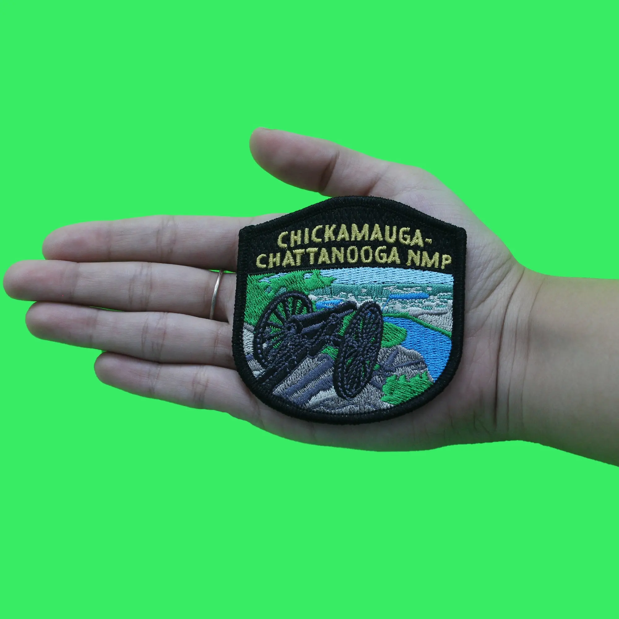 Chickamauga And Chattanooga Patch National Military Park Embroidered Iron On - Image 3